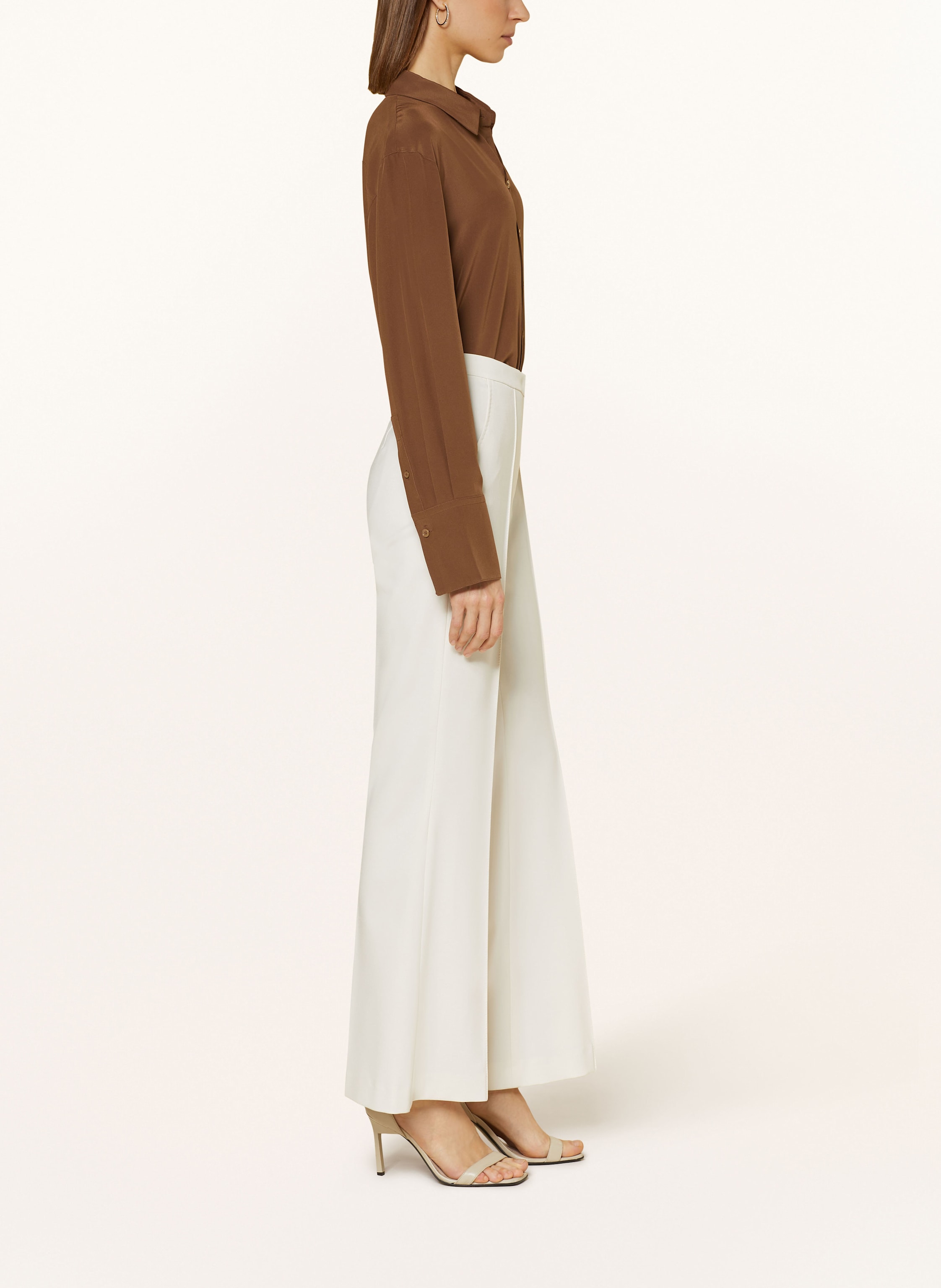 Thumbnail - Raffaello Rossi Bootcut-Hose Doro weiss