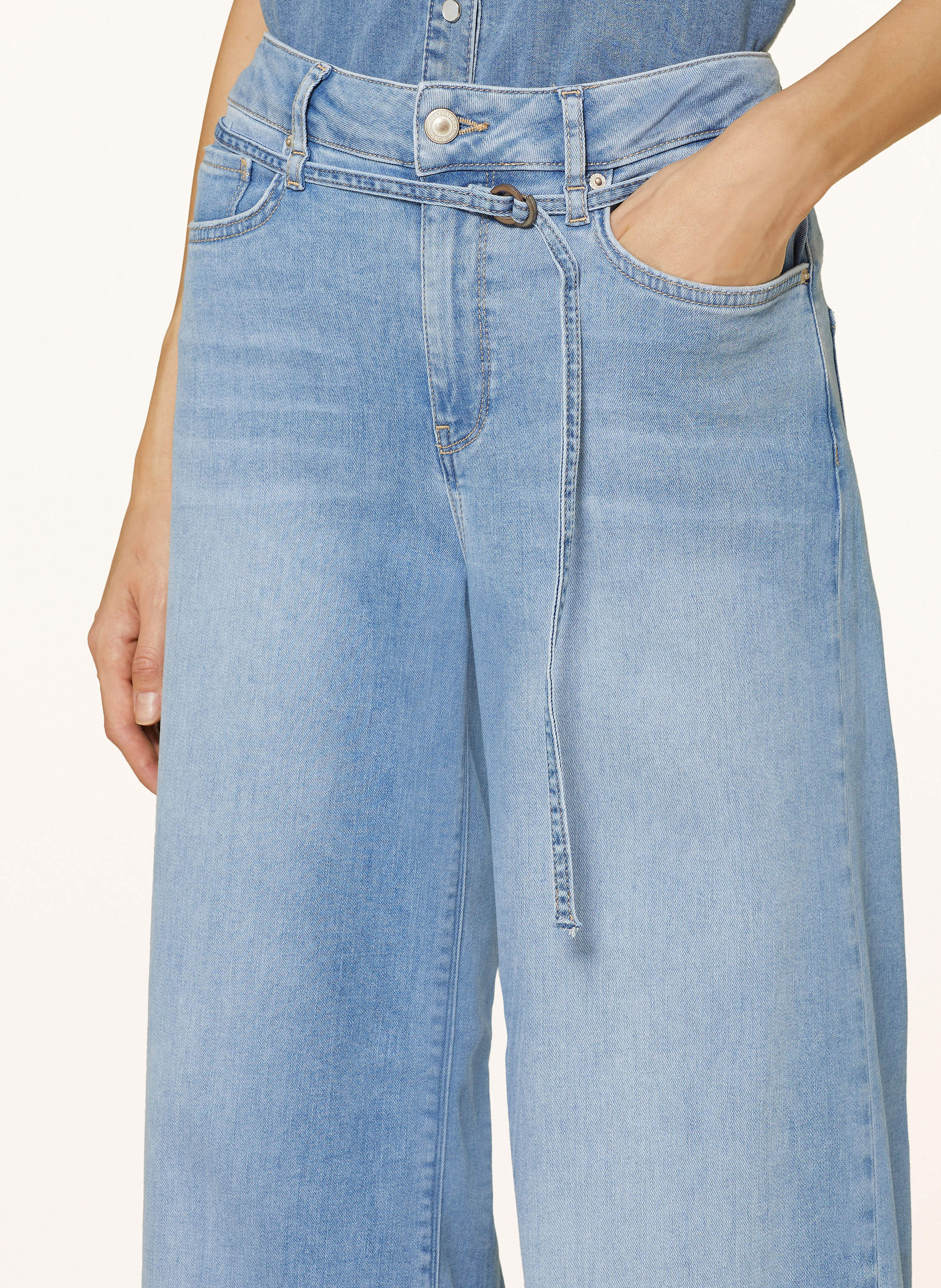 Thumbnail - Raffaello Rossi Flared Jeans Sventy B blau