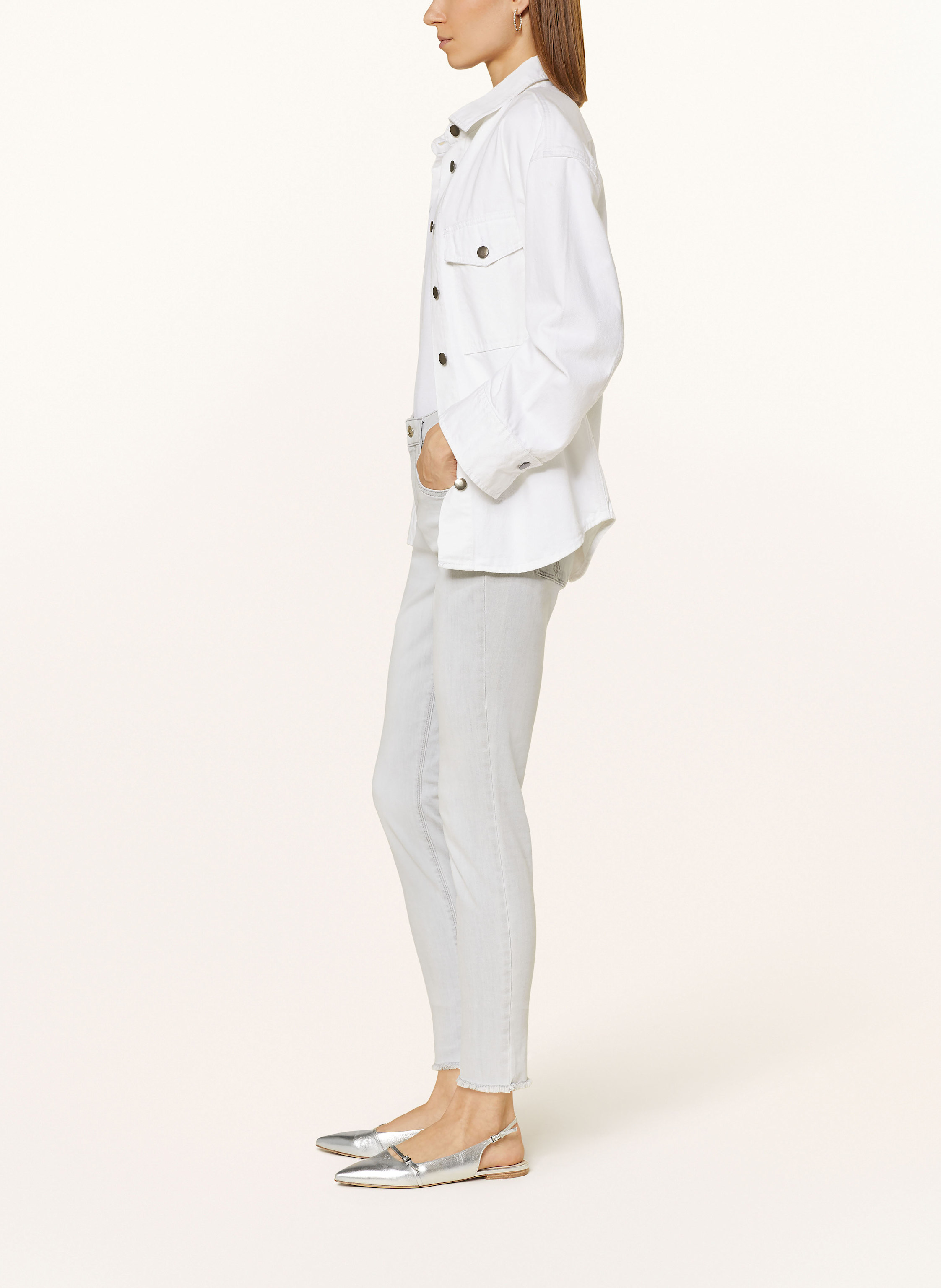 Thumbnail - Raffaello Rossi Skinny Jeans Amal grau