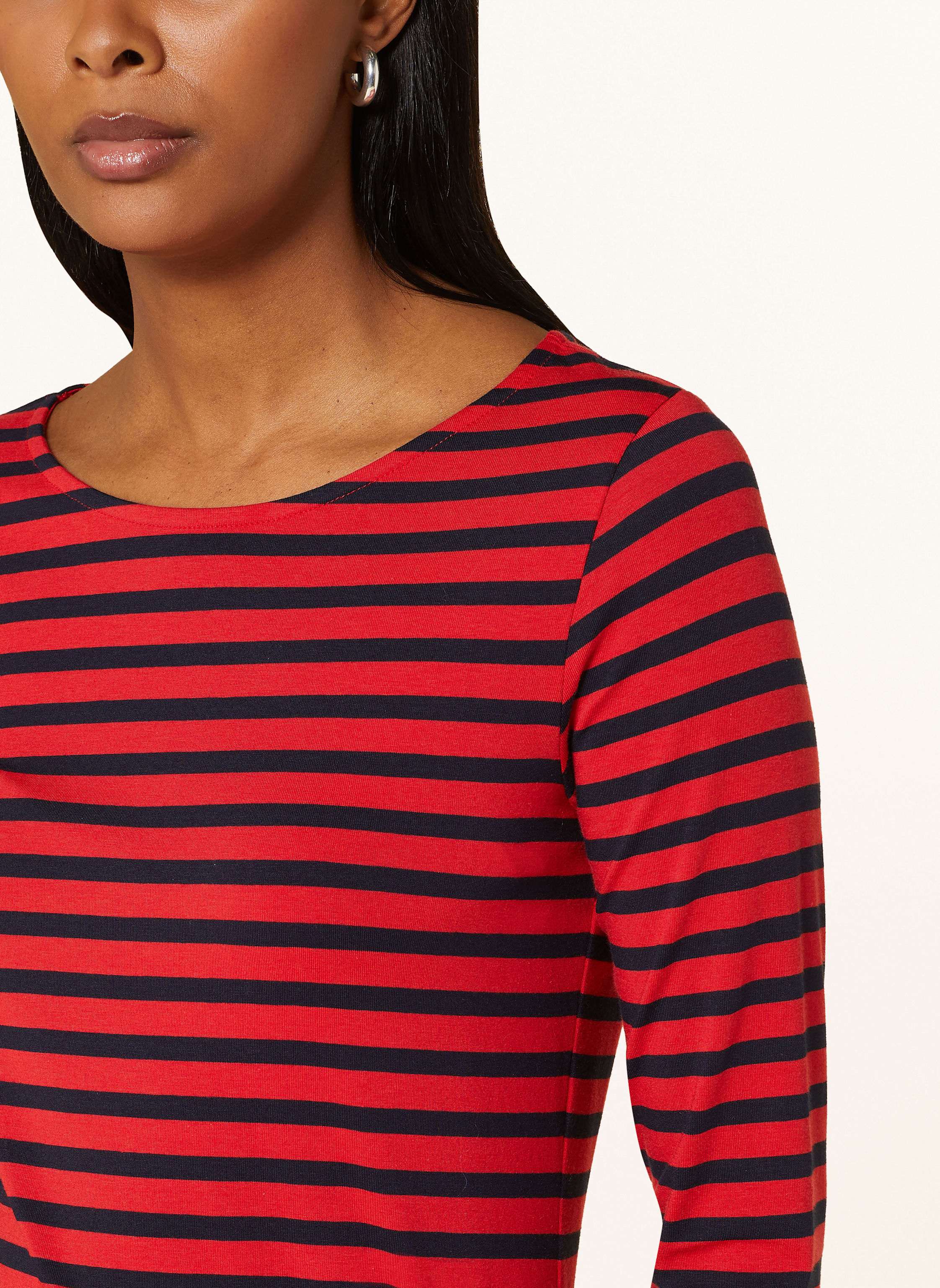 Thumbnail - Darling Harbour Shirt Mit 3/4-Arm rot