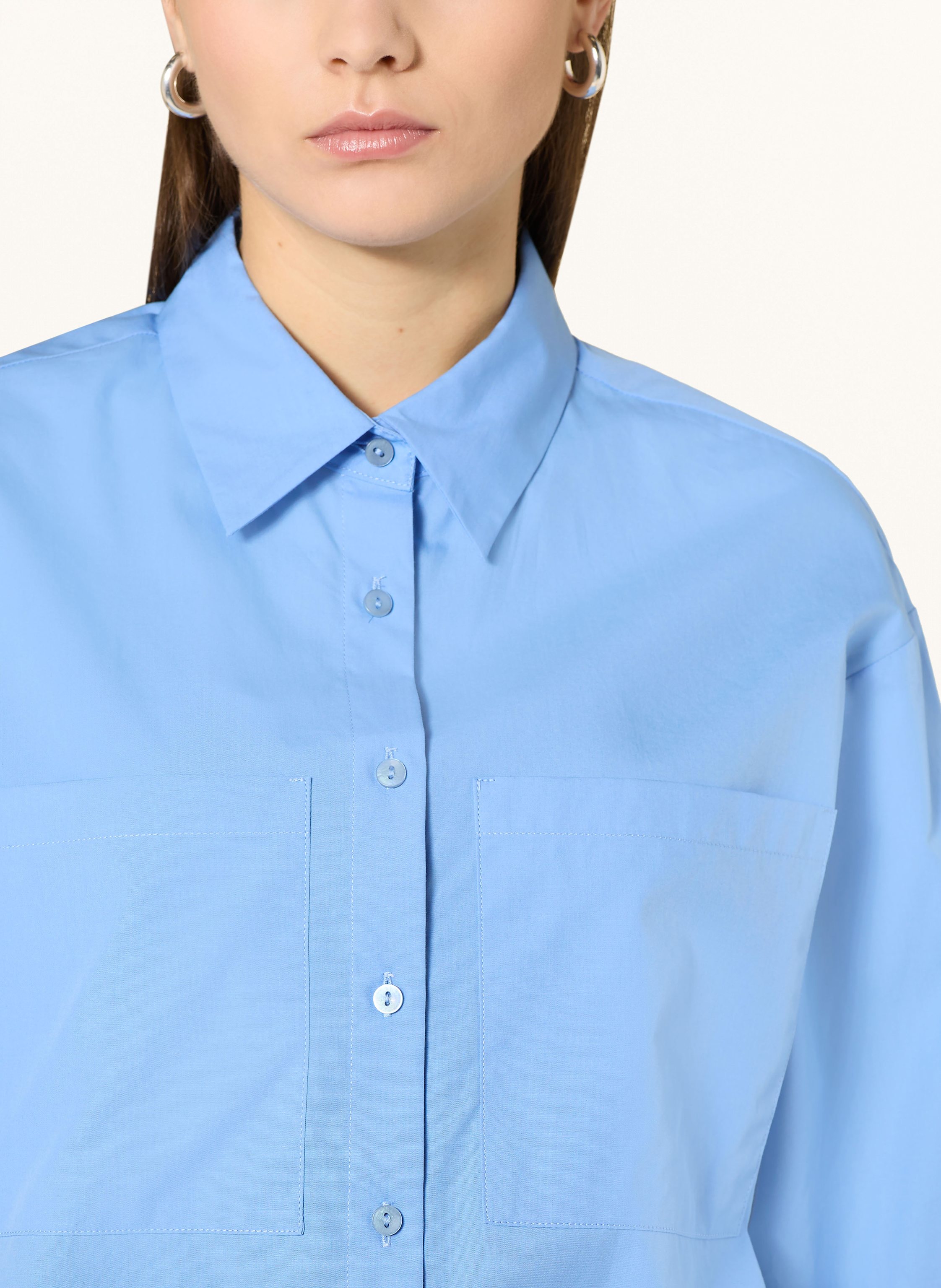 Thumbnail - Darling Harbour Hemdbluse blau