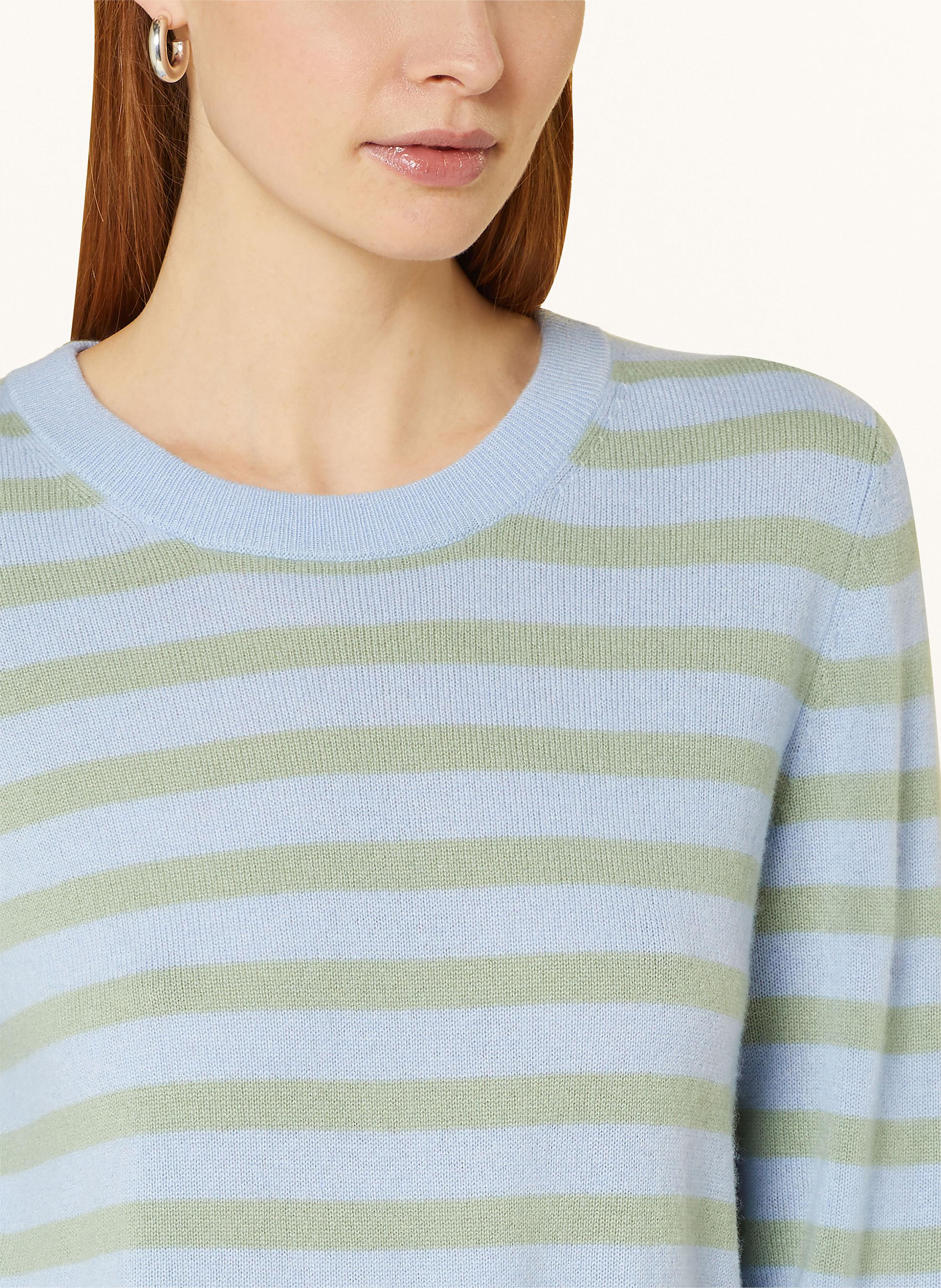 Thumbnail - Darling Harbour Cashmere-Pullover Mit 3/4-Arm blau