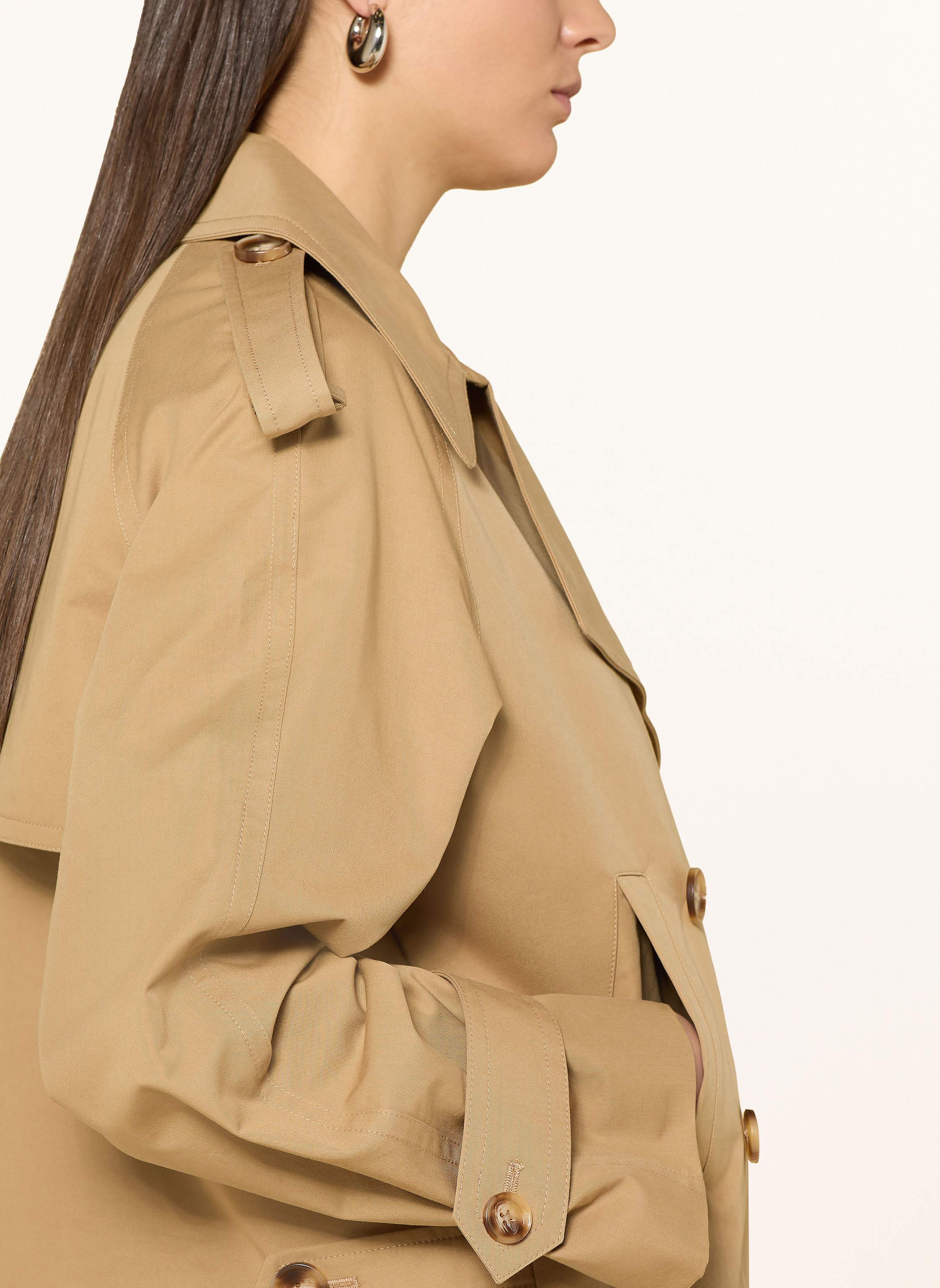 Thumbnail - Darling Harbour Trench-Jacke braun