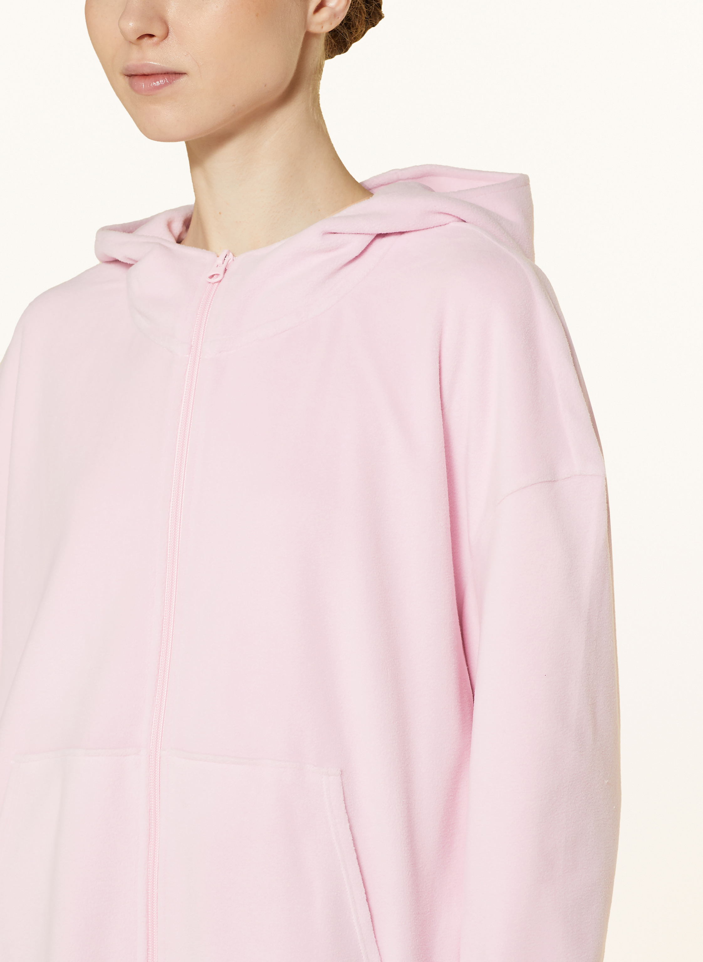 Thumbnail - Darling Harbour Lounge-Fleecejacke rosa