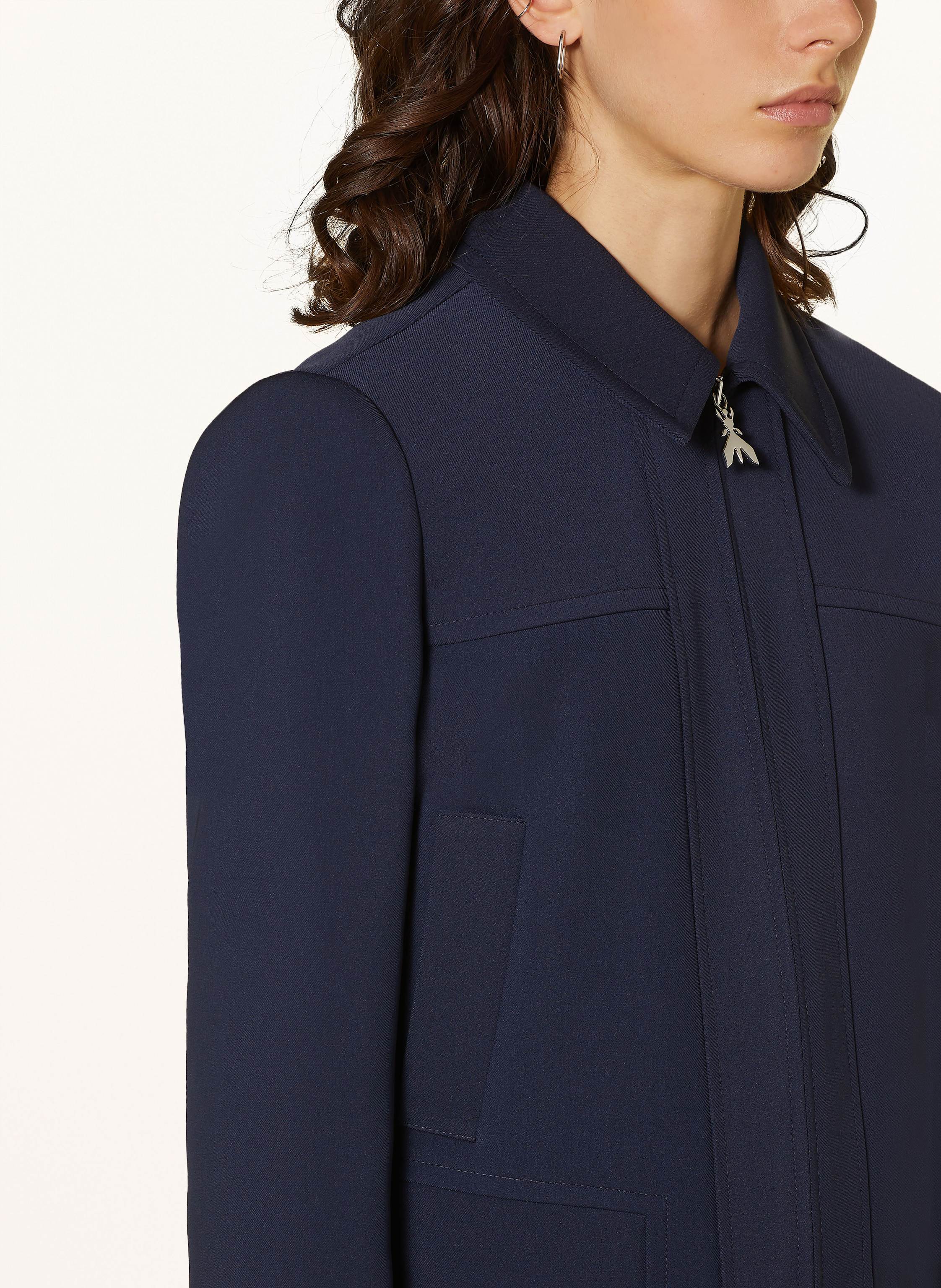 Thumbnail - Patrizia Pepe Kastenjacke blau