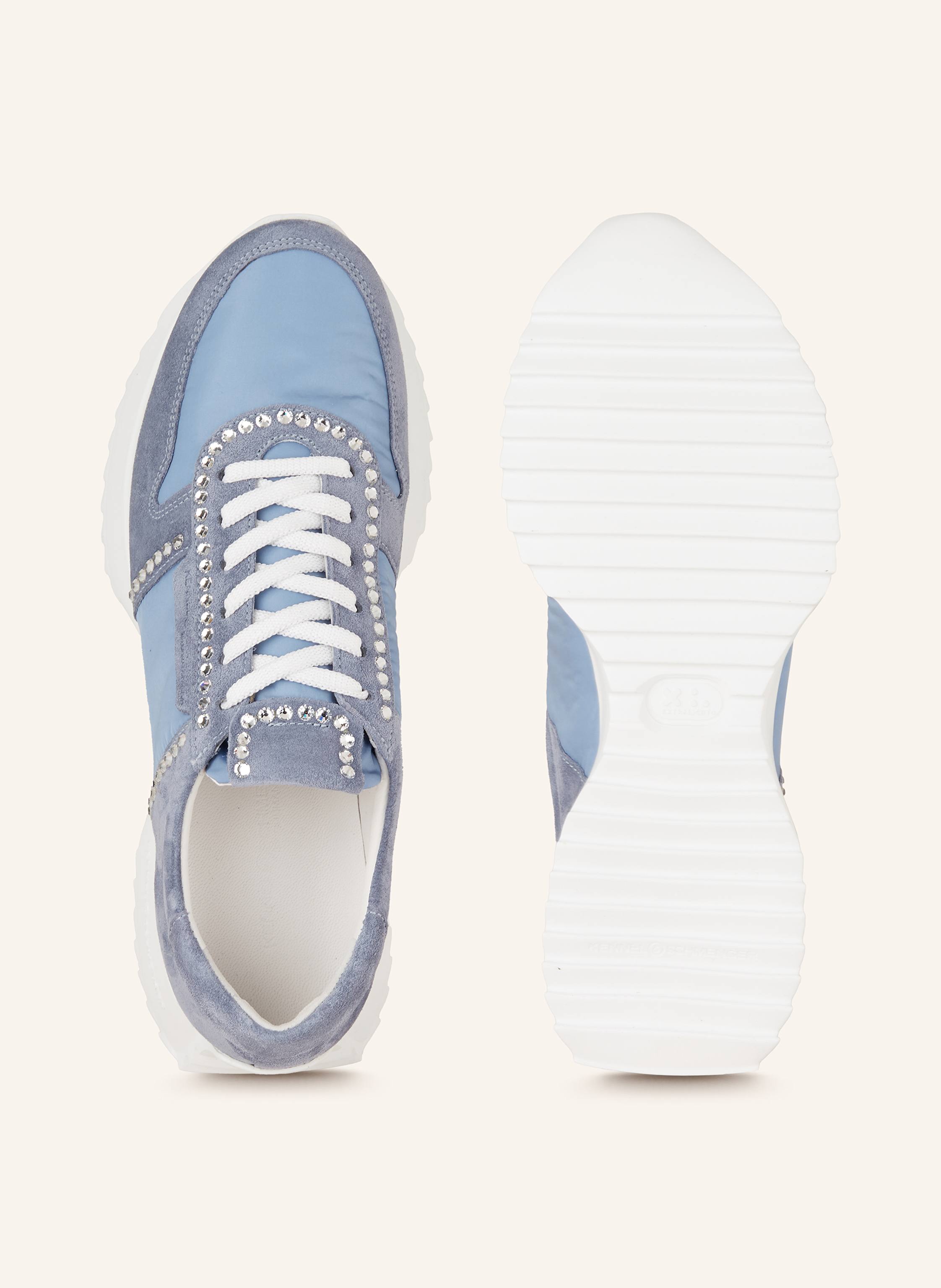 Thumbnail - Kennel & Schmenger Sneaker Pull Mit Schmucksteinen blau
