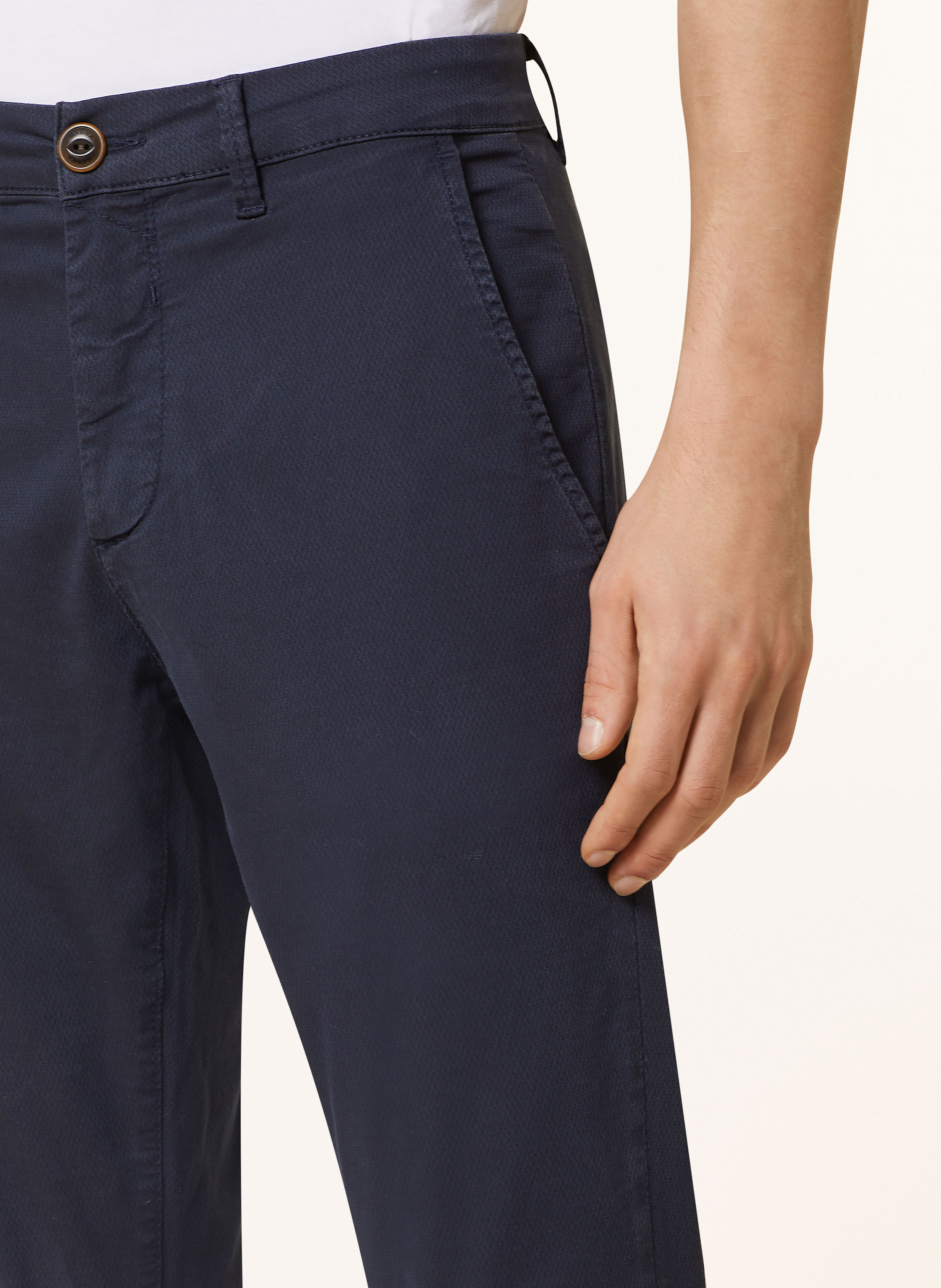 Thumbnail - Gabba Chino Paul k3280 Dale Regular Fit blau
