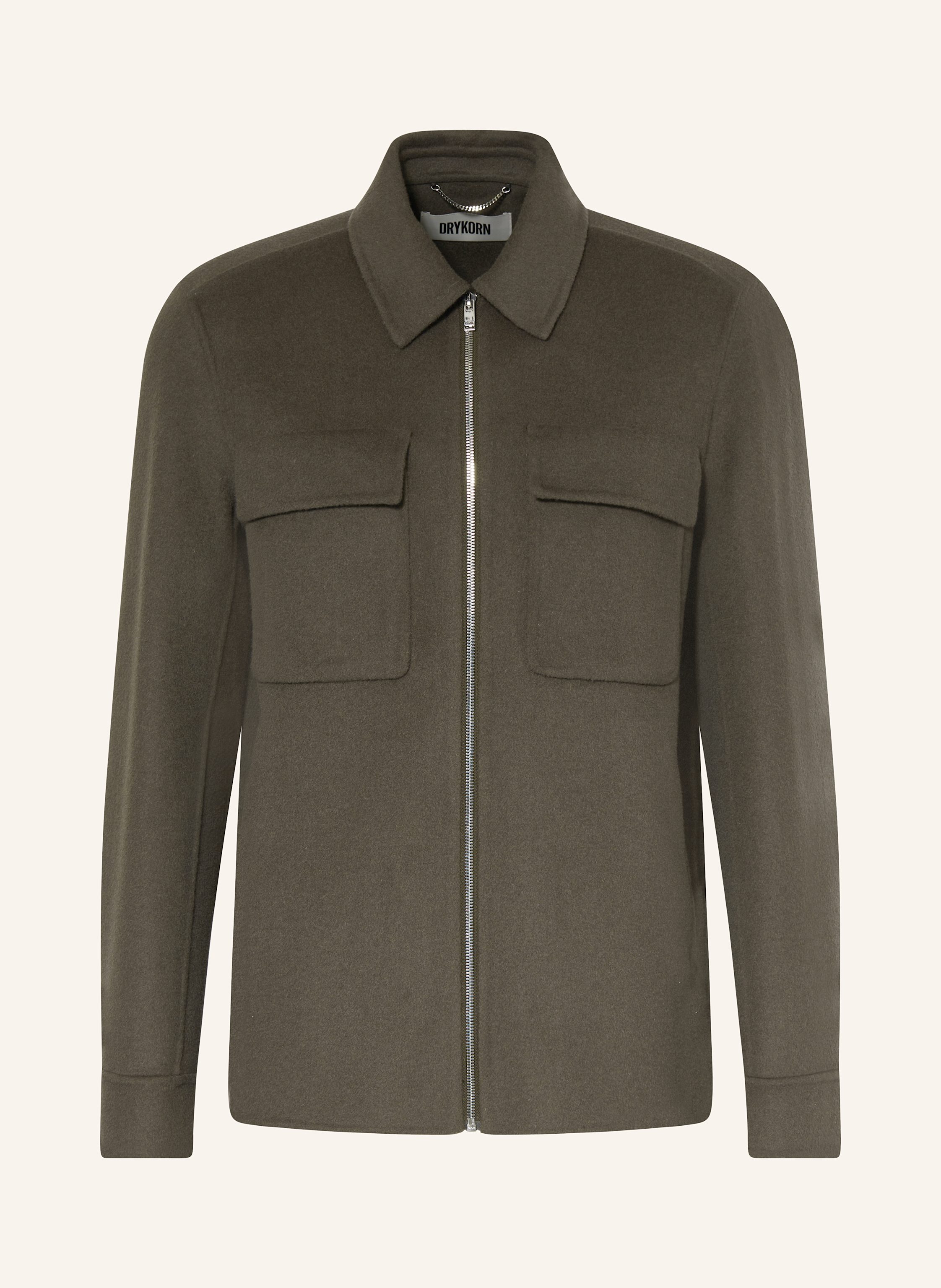 DRYKORN Overjacket KOSAN in khaki