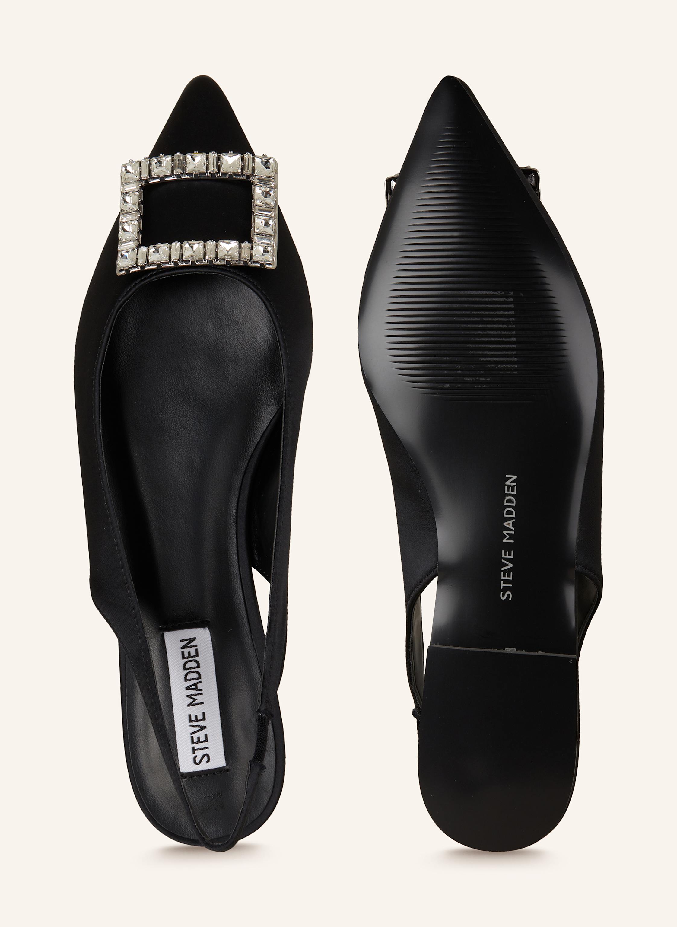 Thumbnail - Steve Madden Slingballerinas Isabell Mit Schmucksteinen schwarz