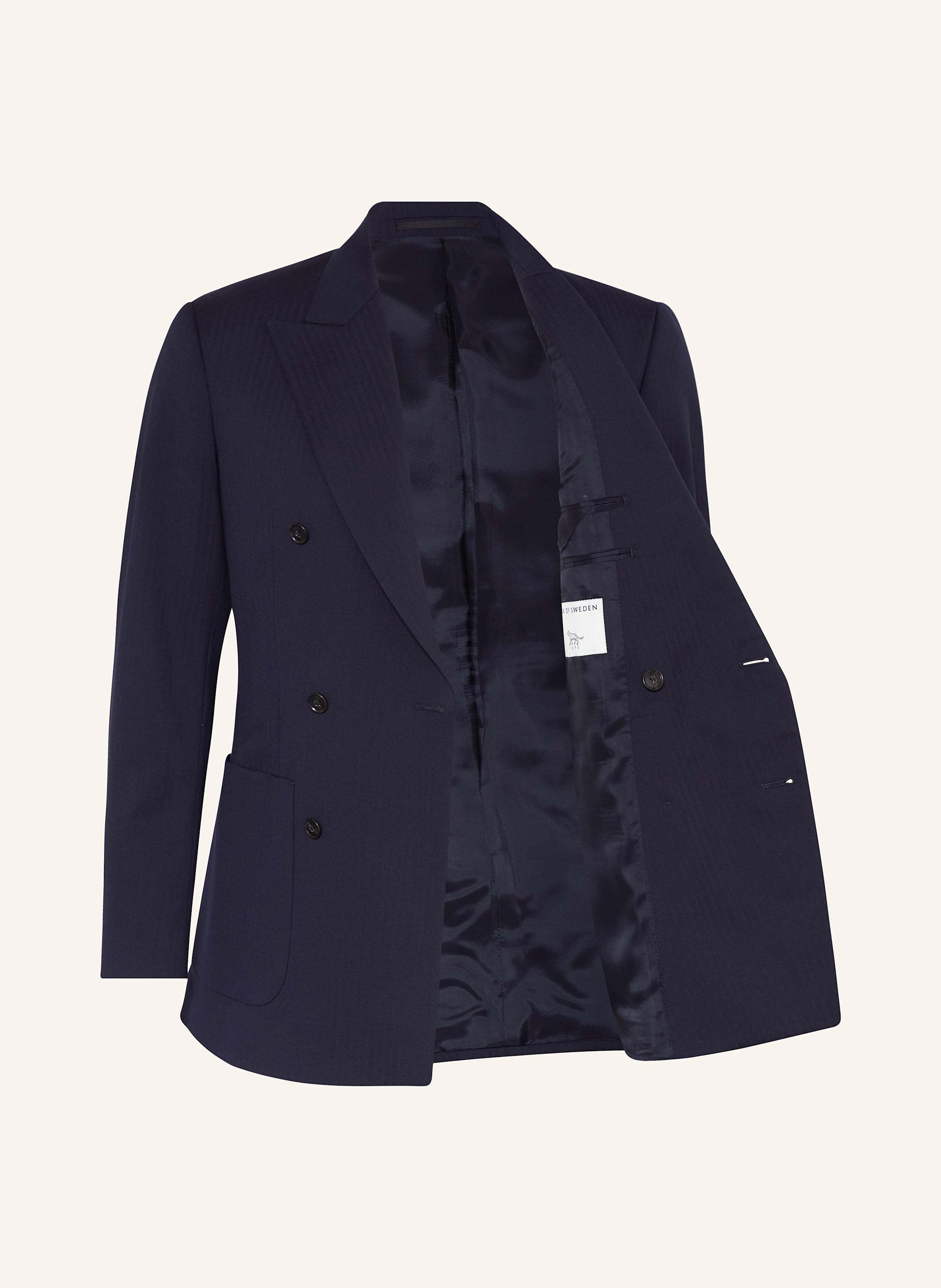 Thumbnail - Tiger Of Sweden Anzugssakko Joachim Extra Slim Fit blau