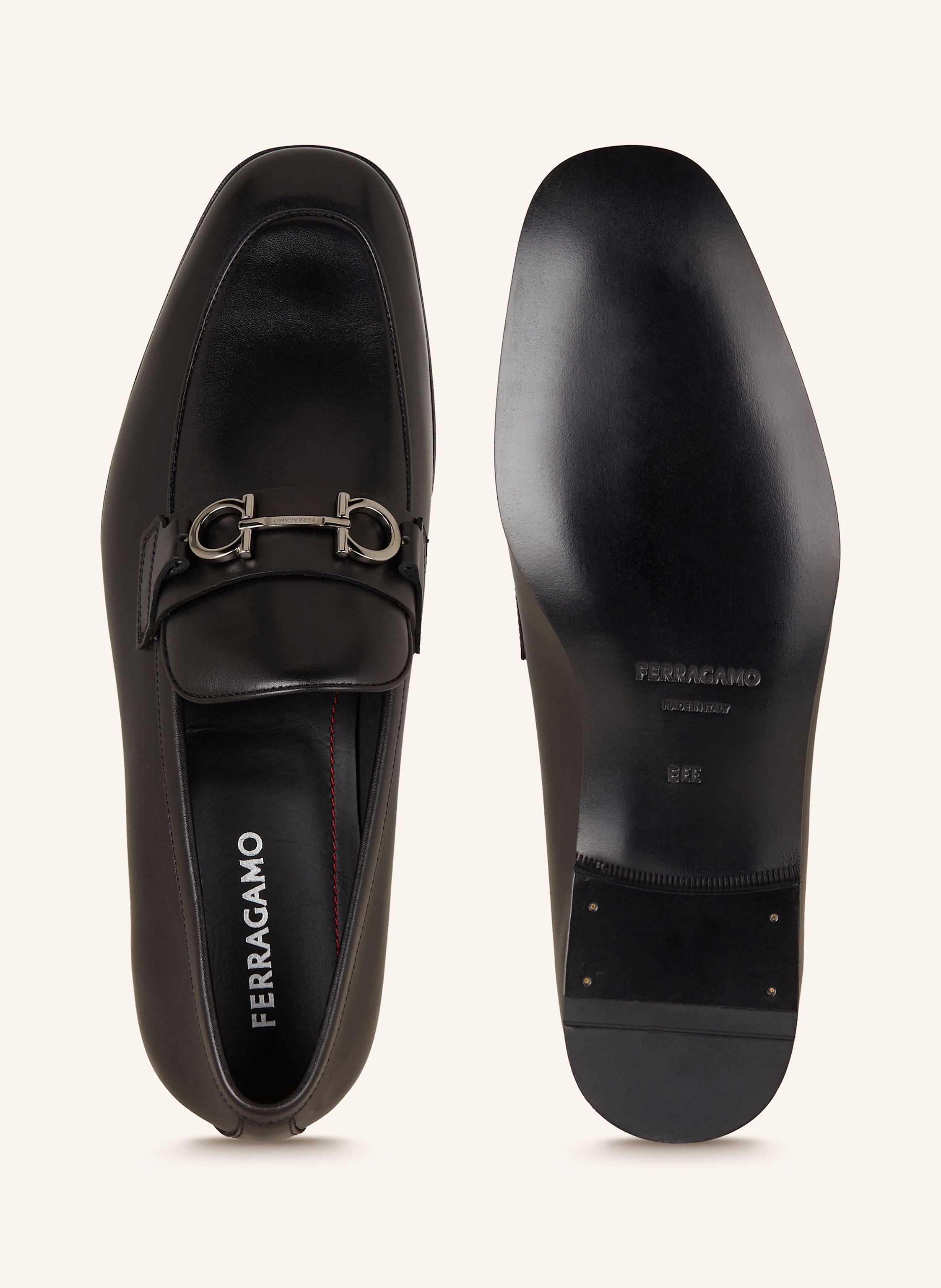 Thumbnail - Ferragamo Loafer Balty schwarz