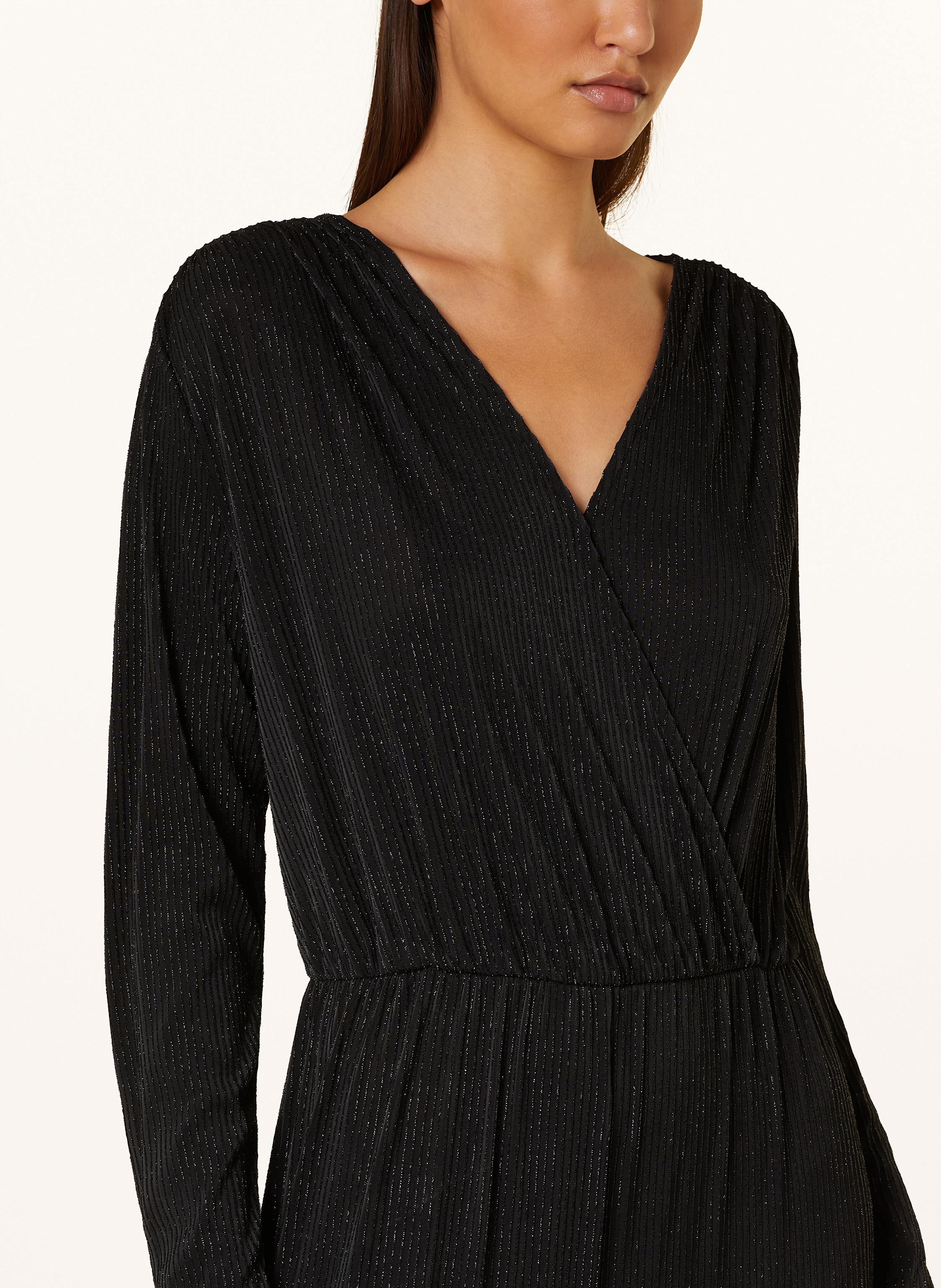 Thumbnail - Part Two Jersey-Jumpsuit Mit Glitzergarn schwarz