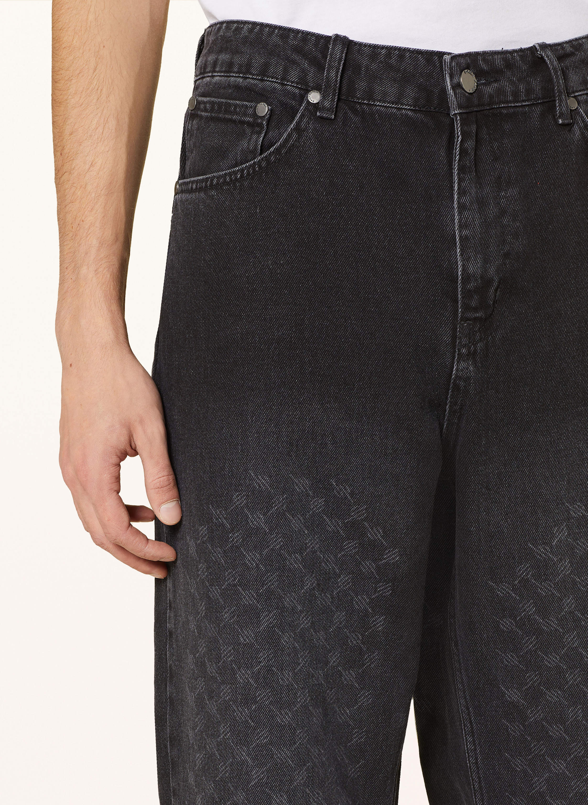 Thumbnail - Daily Paper Jeans Amba Regular Fit schwarz