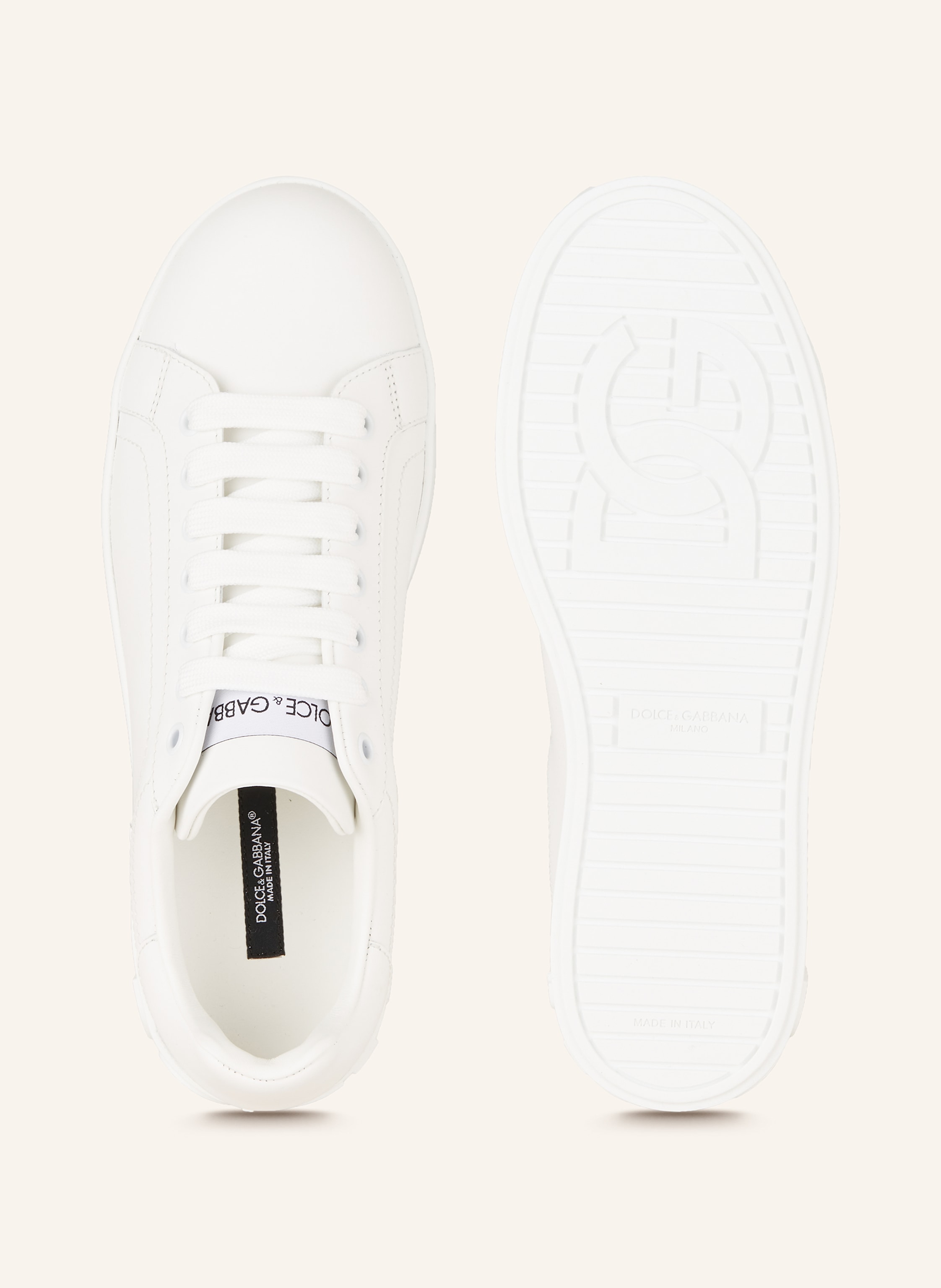 Thumbnail - Dolce & Gabbana Sneaker Portofino weiss