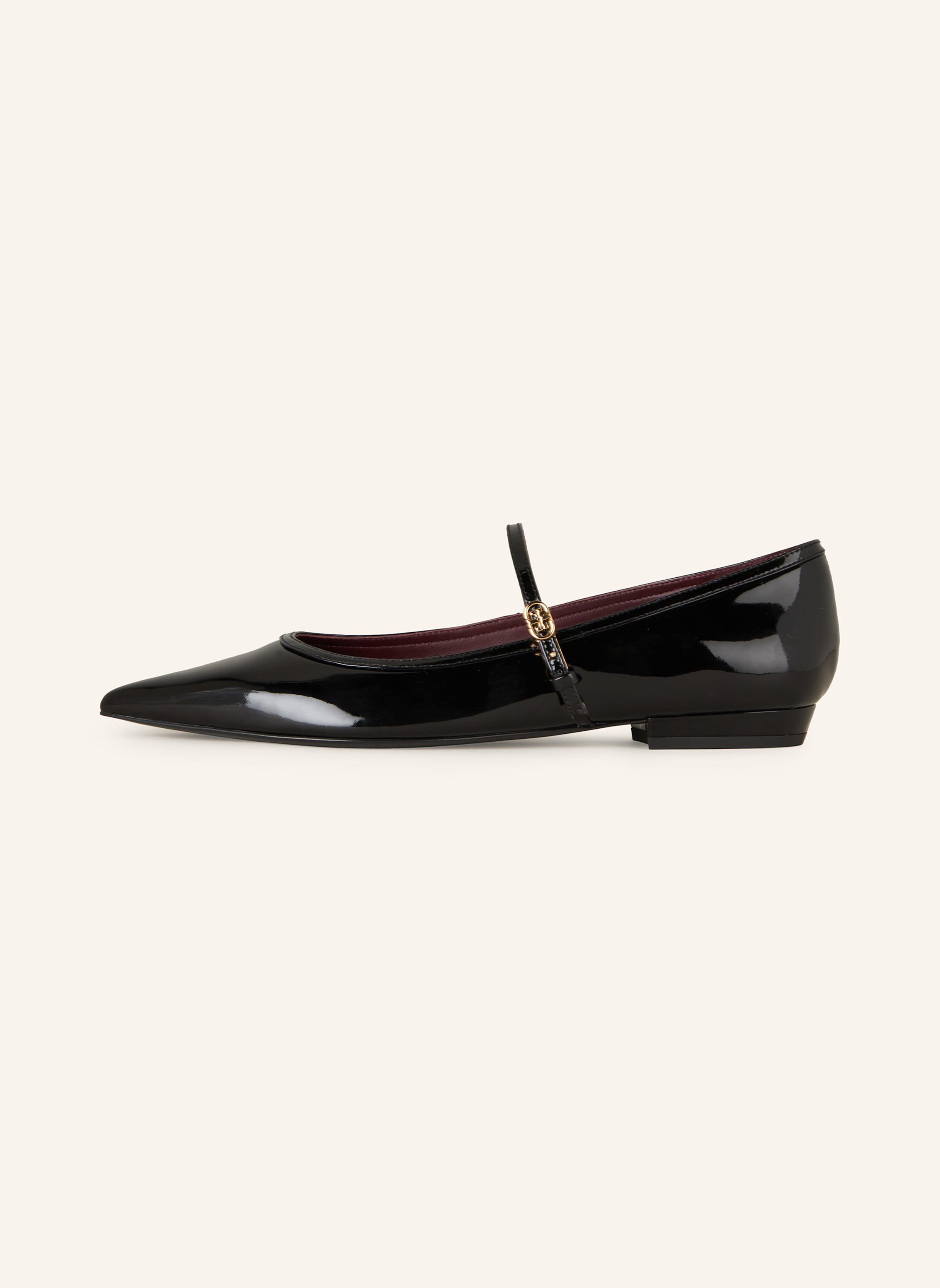 Thumbnail - Tory Burch Mary-Jane-Ballerinas schwarz