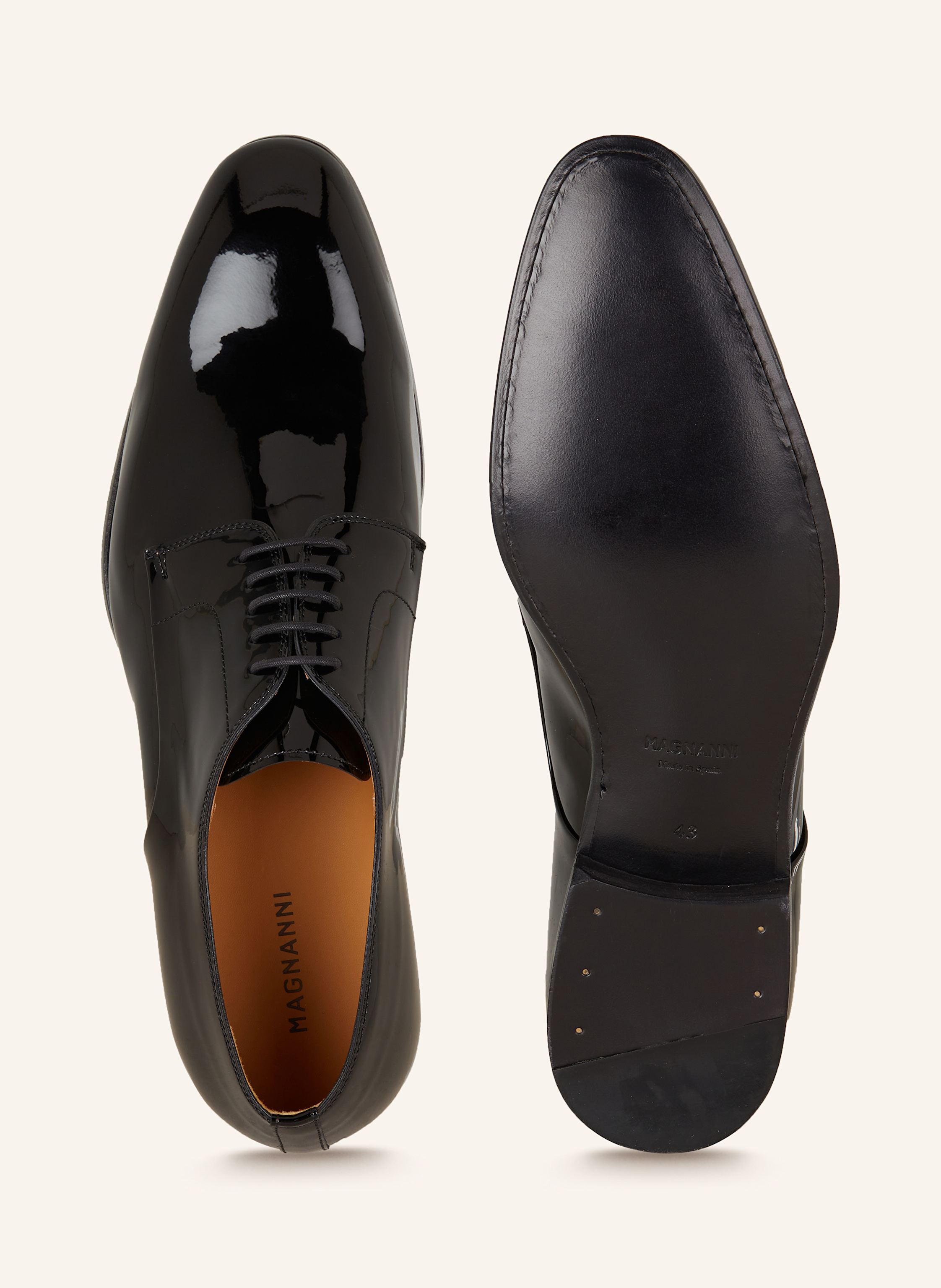 Thumbnail - Magnanni Lackschnürer schwarz