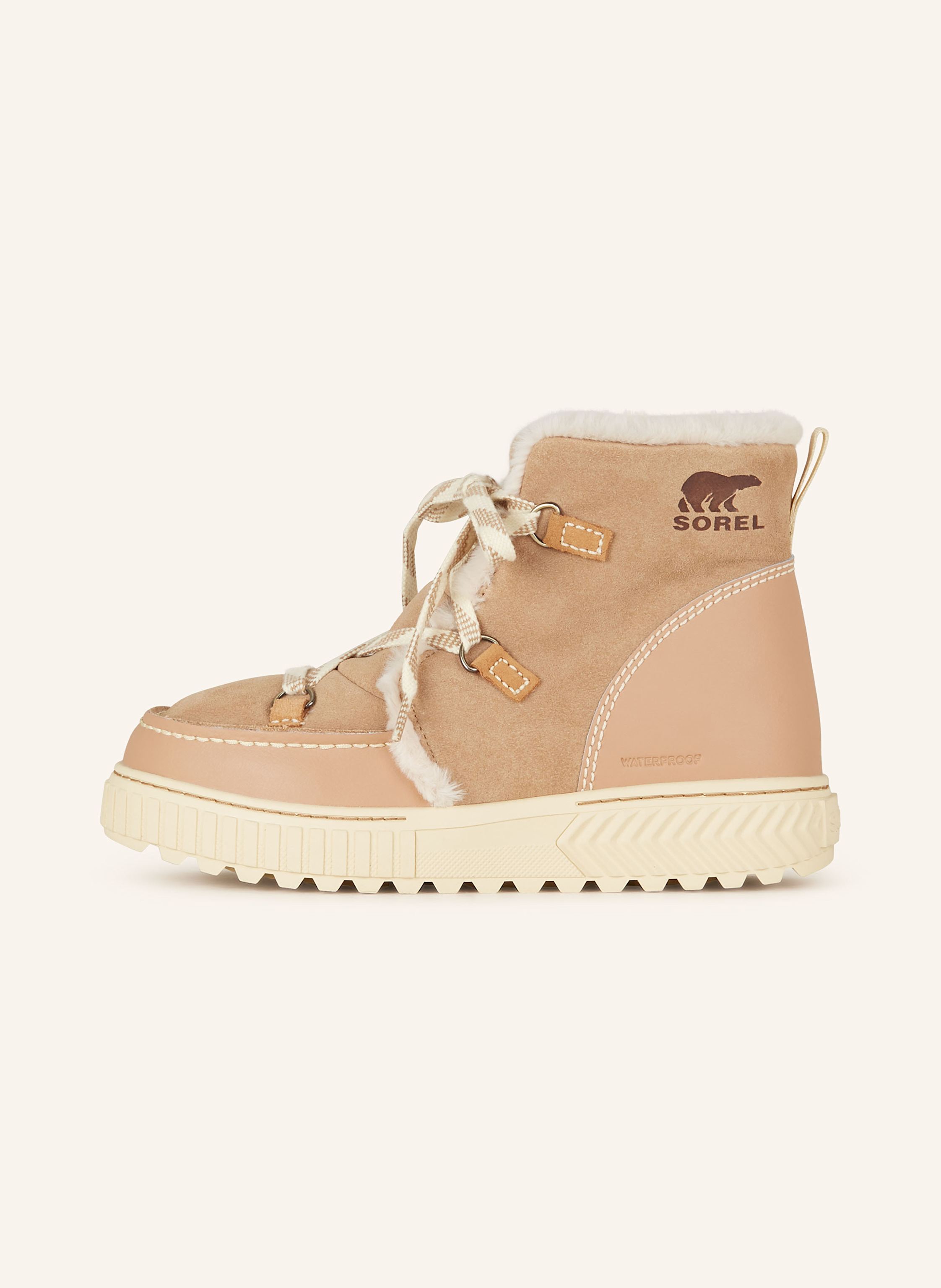 Thumbnail - Sorel Schnürboots Ona Ave™ Alpine beige
