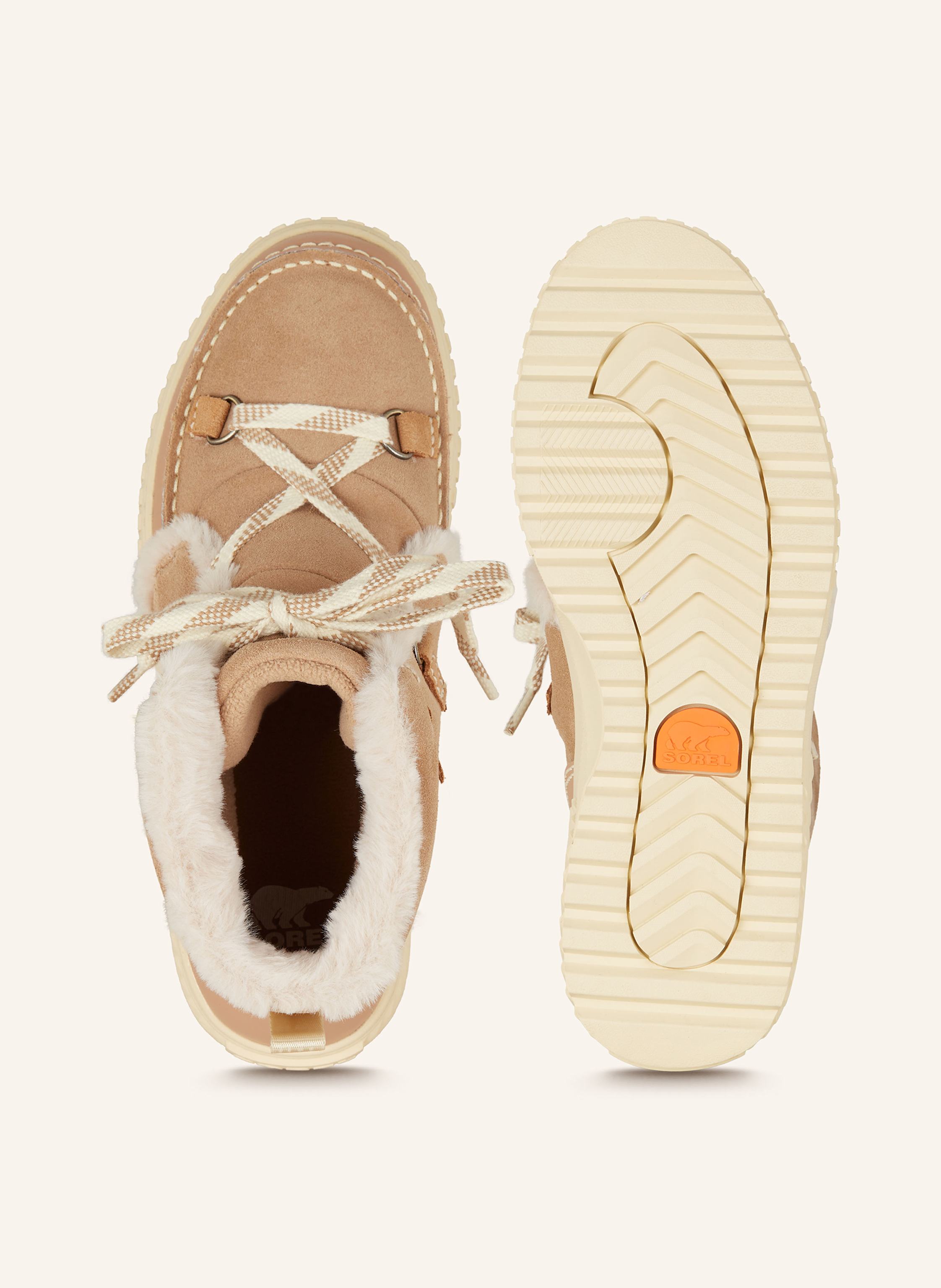 Thumbnail - Sorel Schnürboots Ona Ave™ Alpine beige