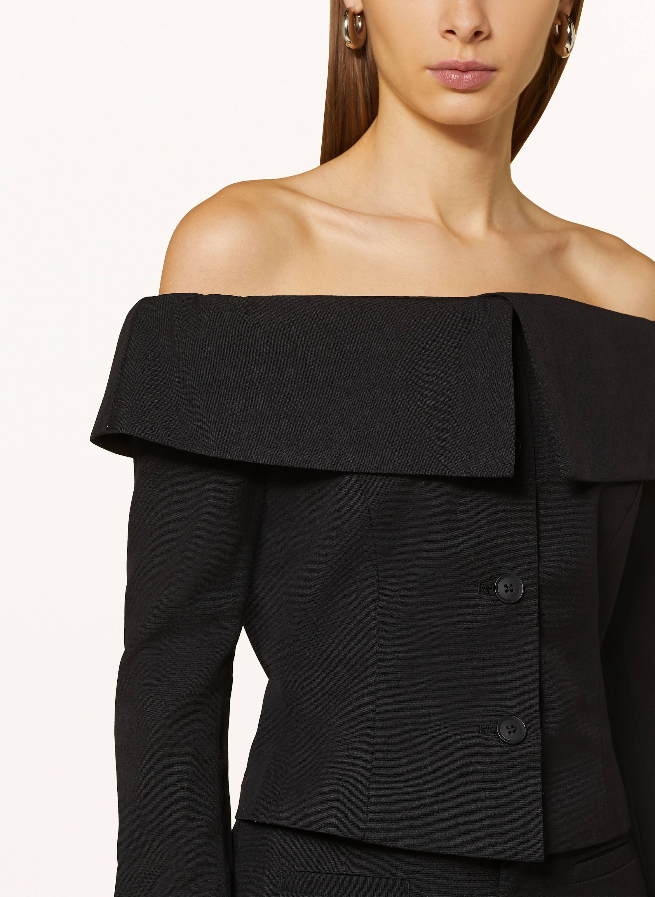 Thumbnail - Gina Tricot Off-Shoulder-Blazer schwarz