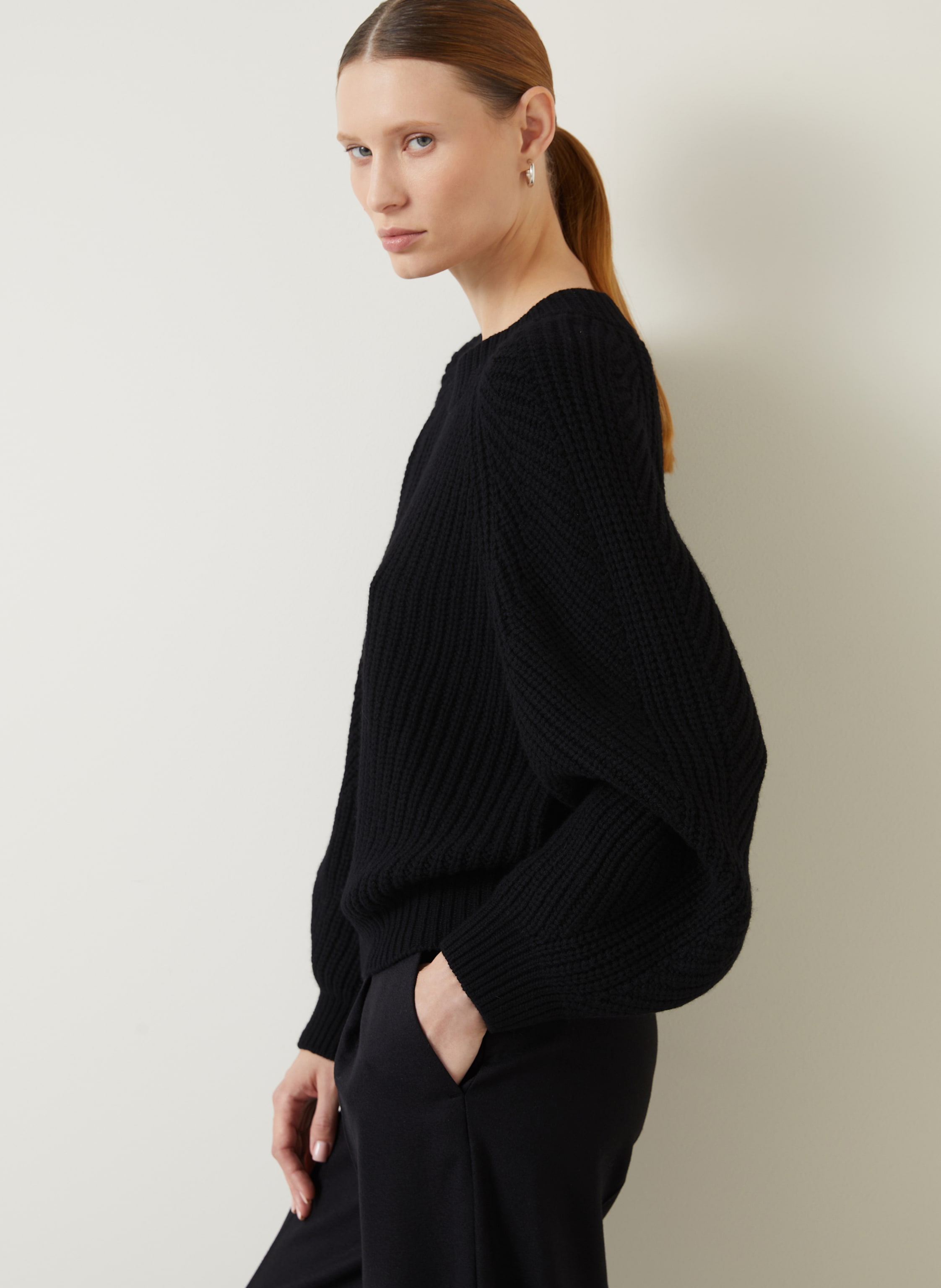 Thumbnail - Iris Von Arnim Cashmere-Pullover Aura schwarz