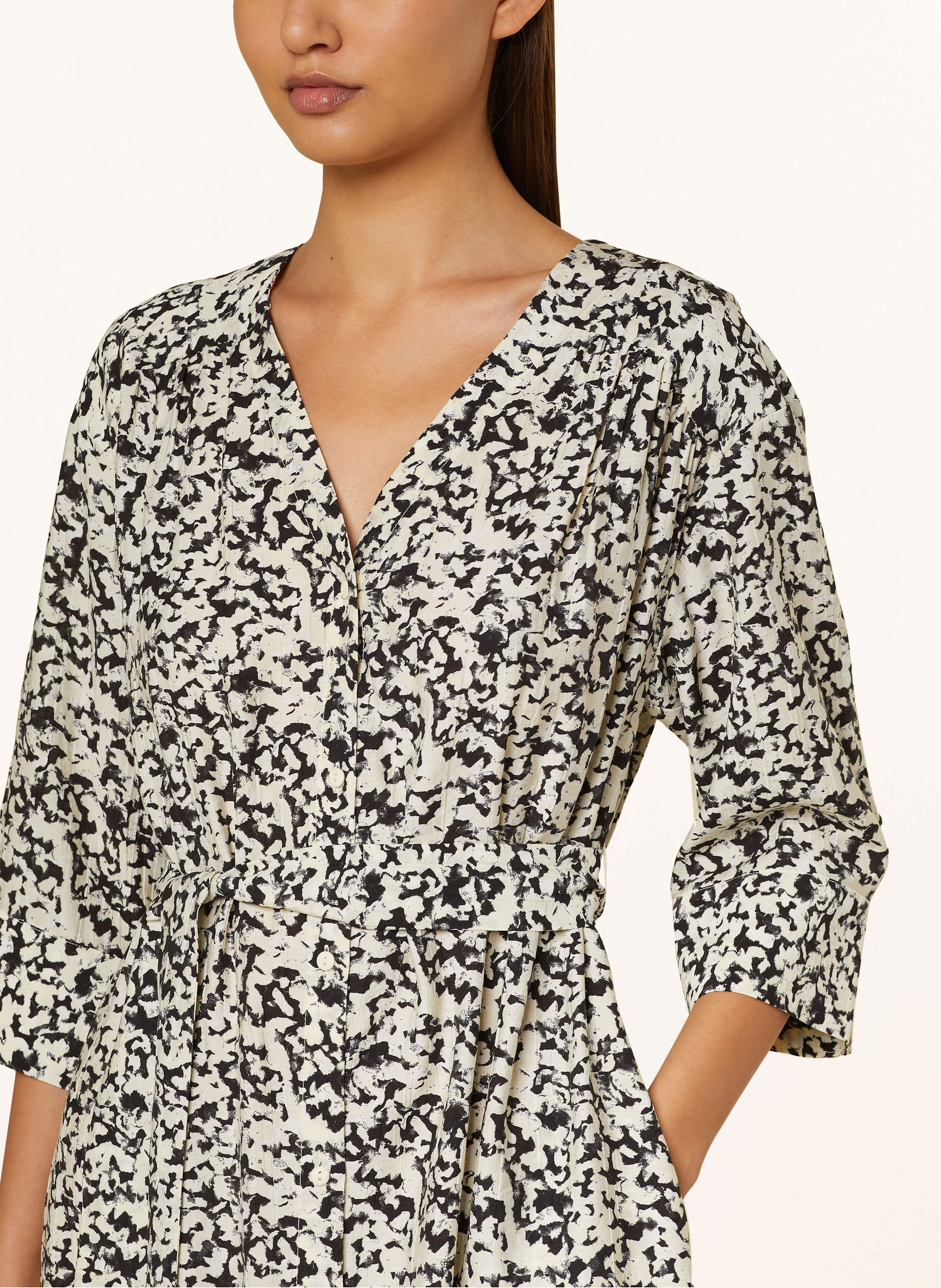 Thumbnail - Msch Copenhagen Kleid Mschjusia Mit 3/4-Arm schwarz