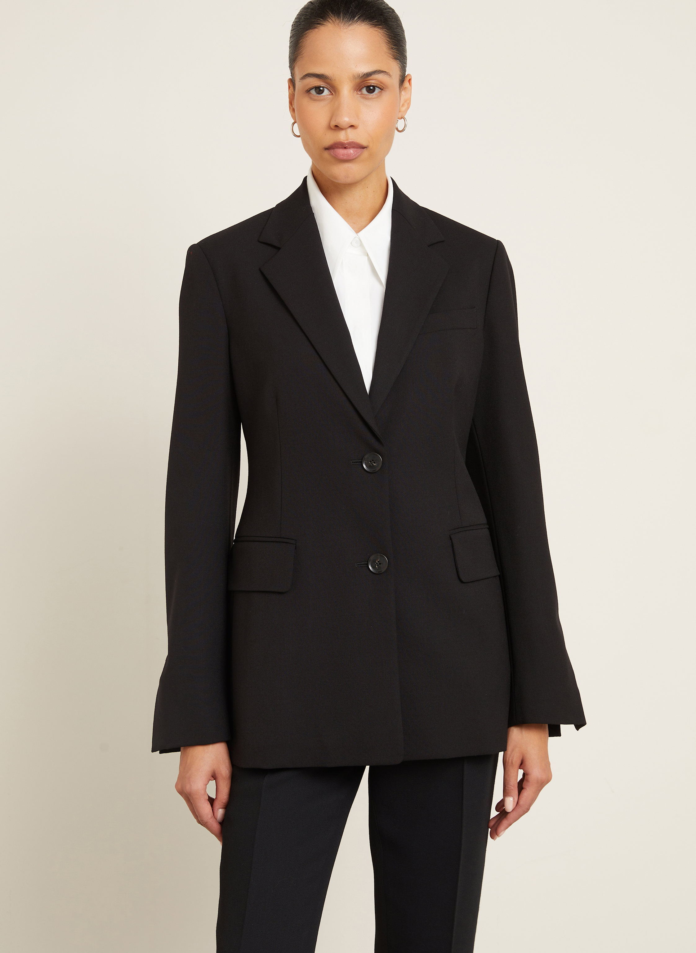 Thumbnail - Proenza Schouler Blazer Eva schwarz