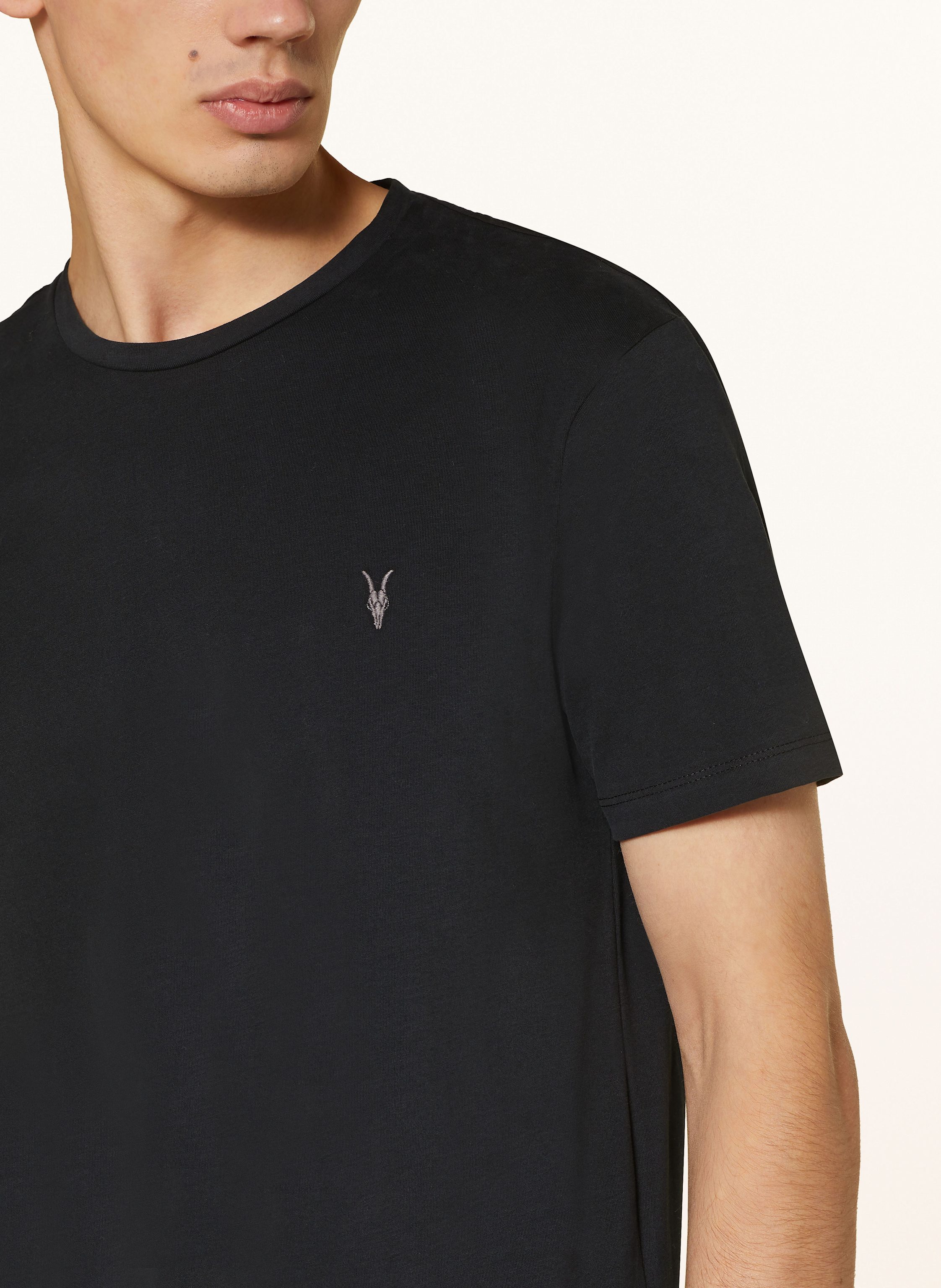 Thumbnail - Allsaints 3er-Pack T-Shirts Brace Ss schwarz