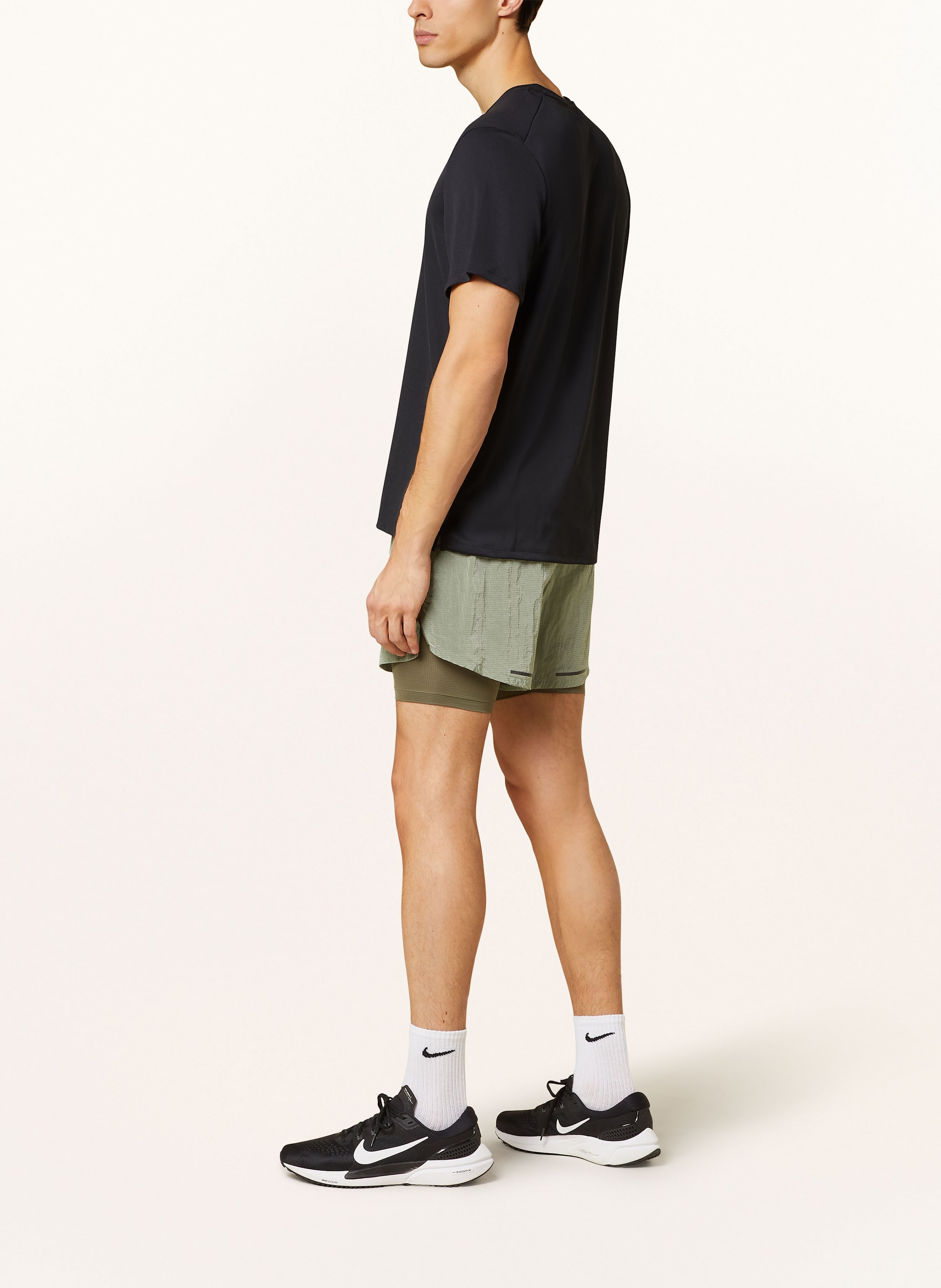Thumbnail - Nike 2-In-1-Laufshorts Stride Running Division gruen