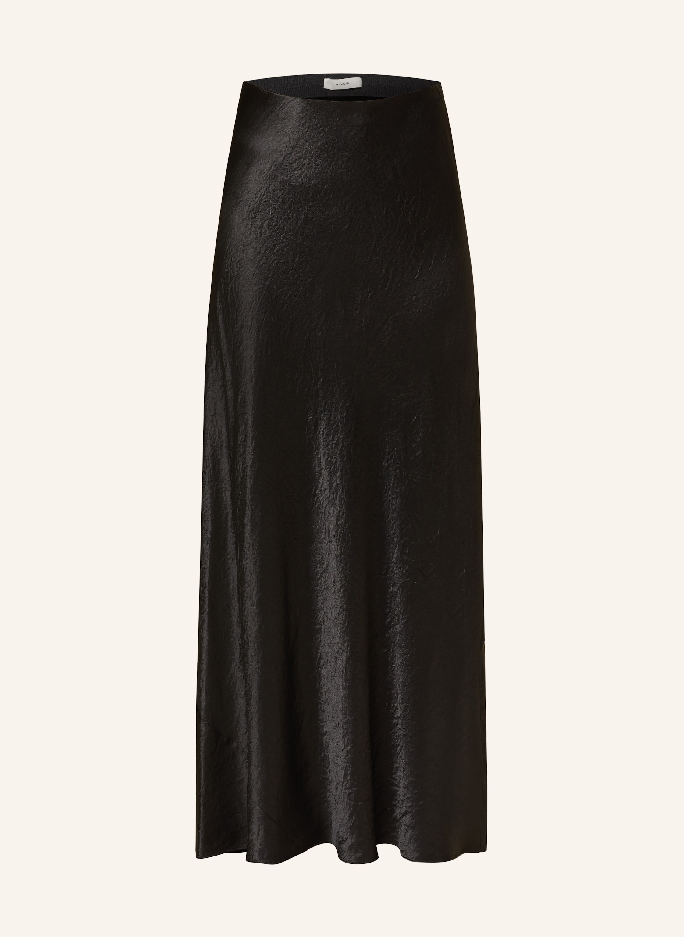 VINCE Satin skirt