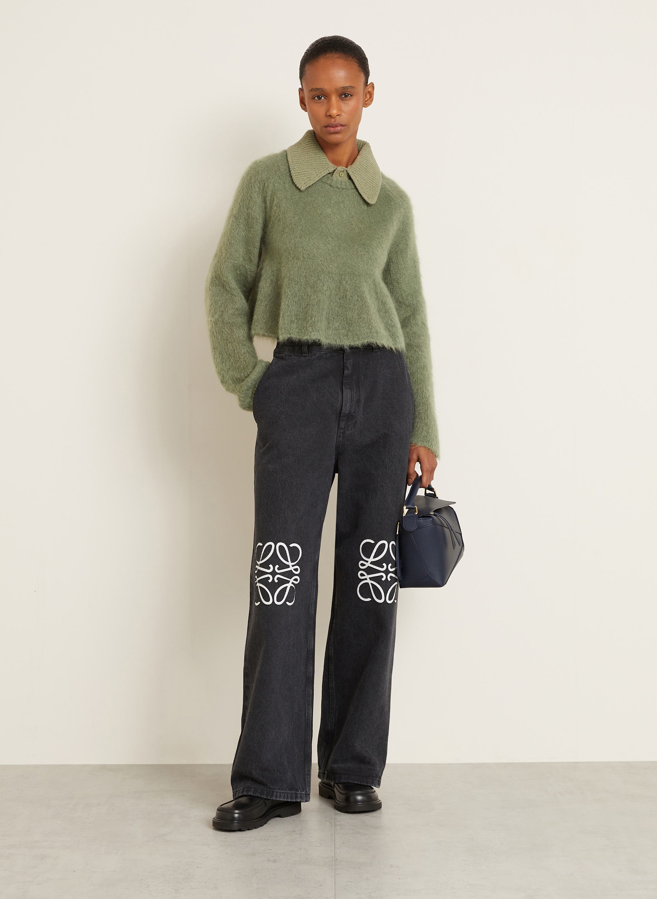 Thumbnail - Loewe Handtasche Puzzle Small blau