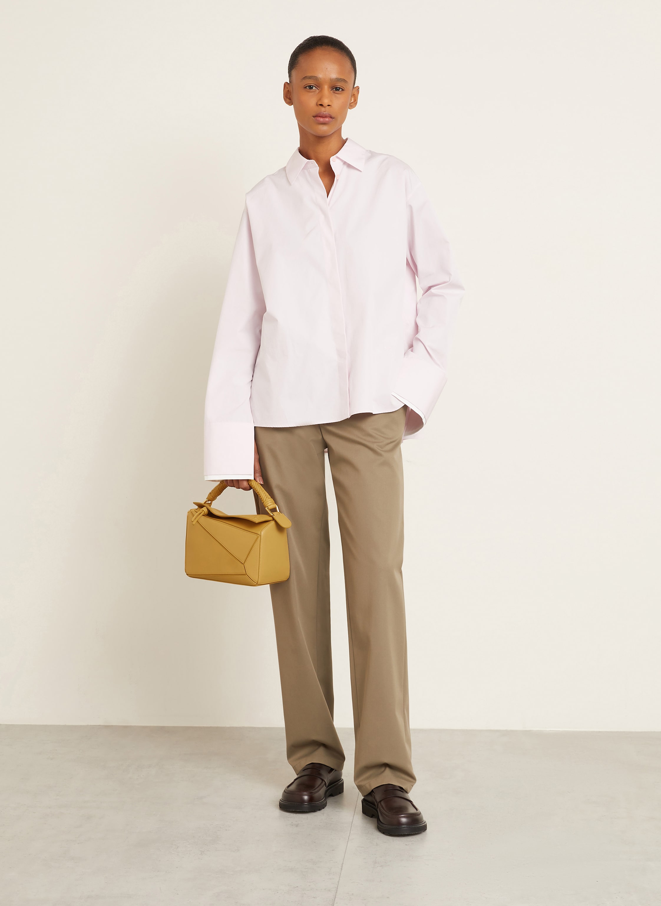 Thumbnail - Loewe Handtasche Puzzle Small gelb