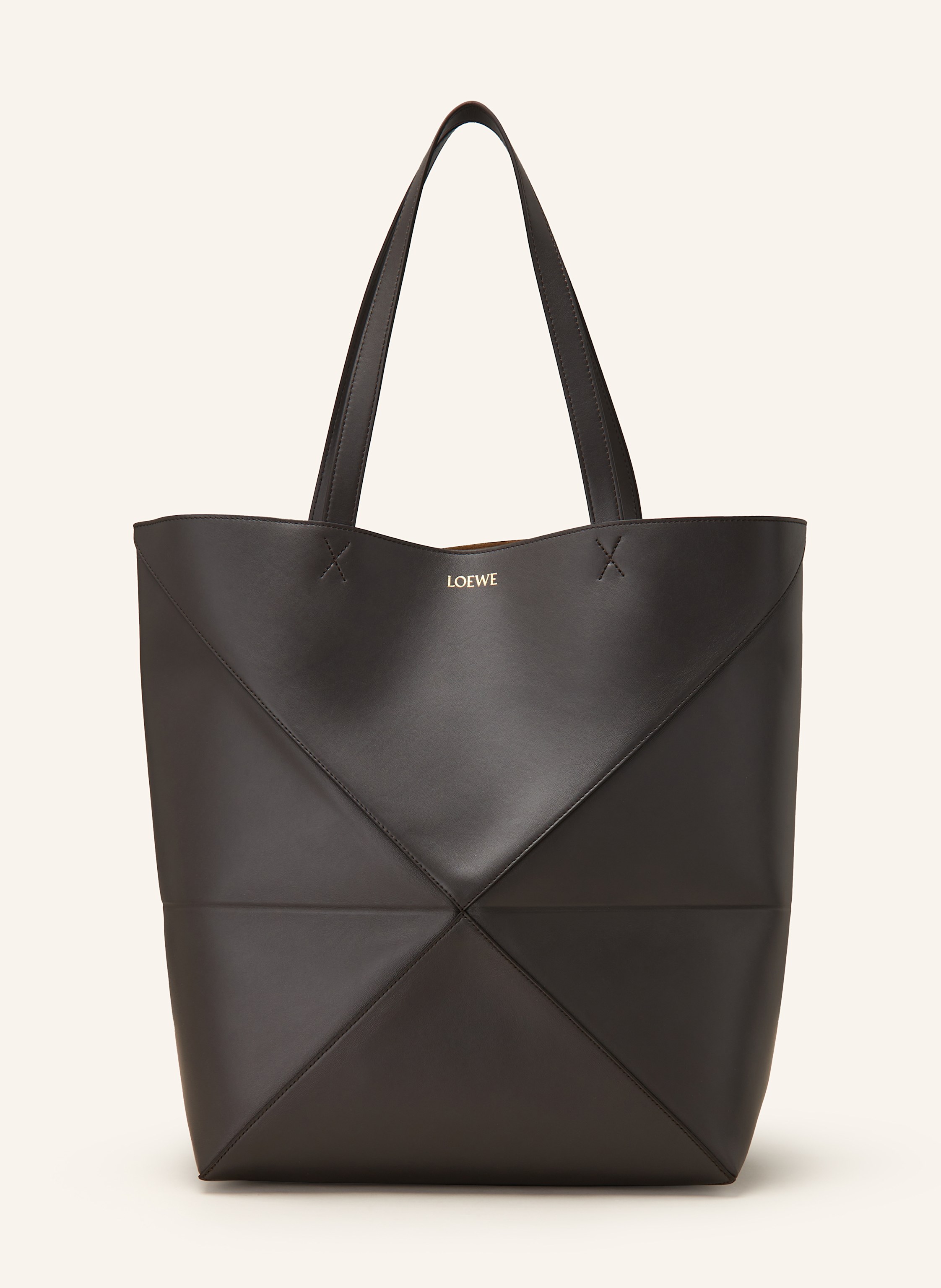 Loewe Puzzle Fold Tote — Grau
