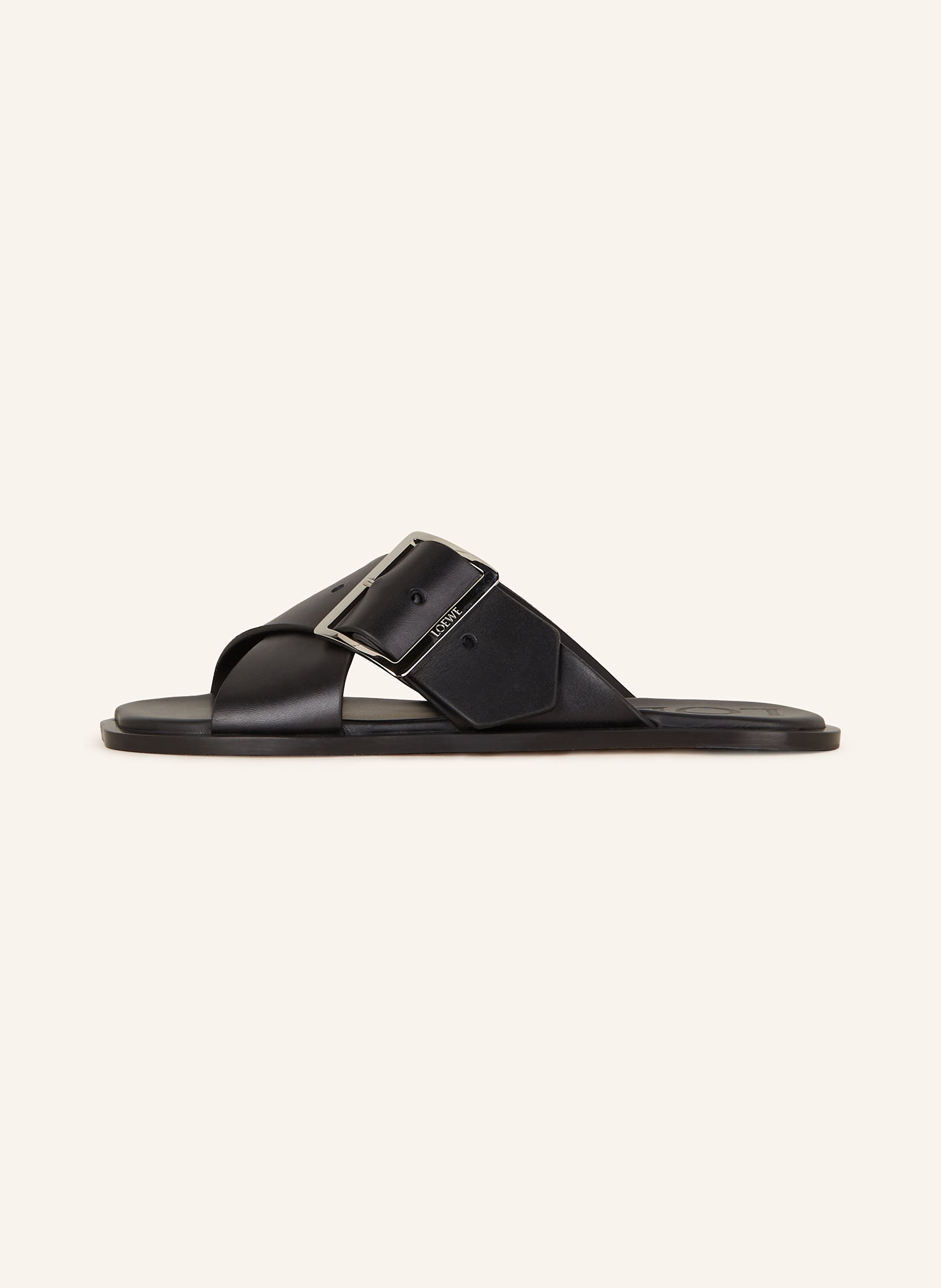 Thumbnail - Loewe Pantoletten Petal schwarz