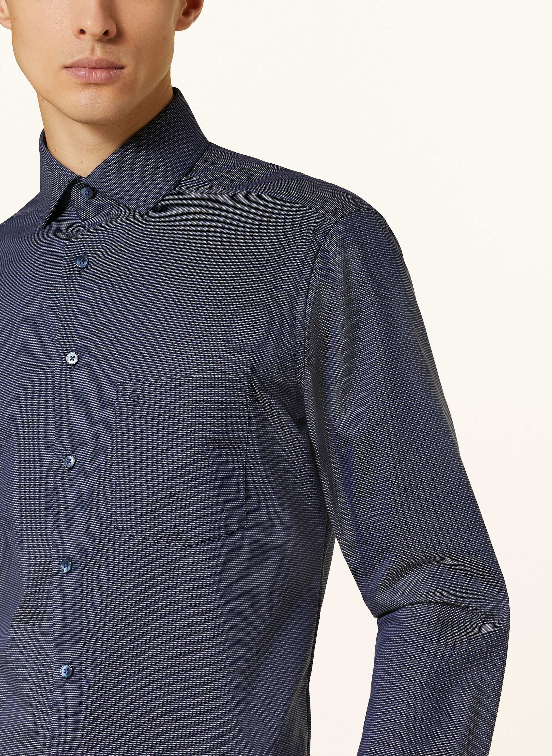 Thumbnail - Olymp Hemd Luxor Modern Fit blau