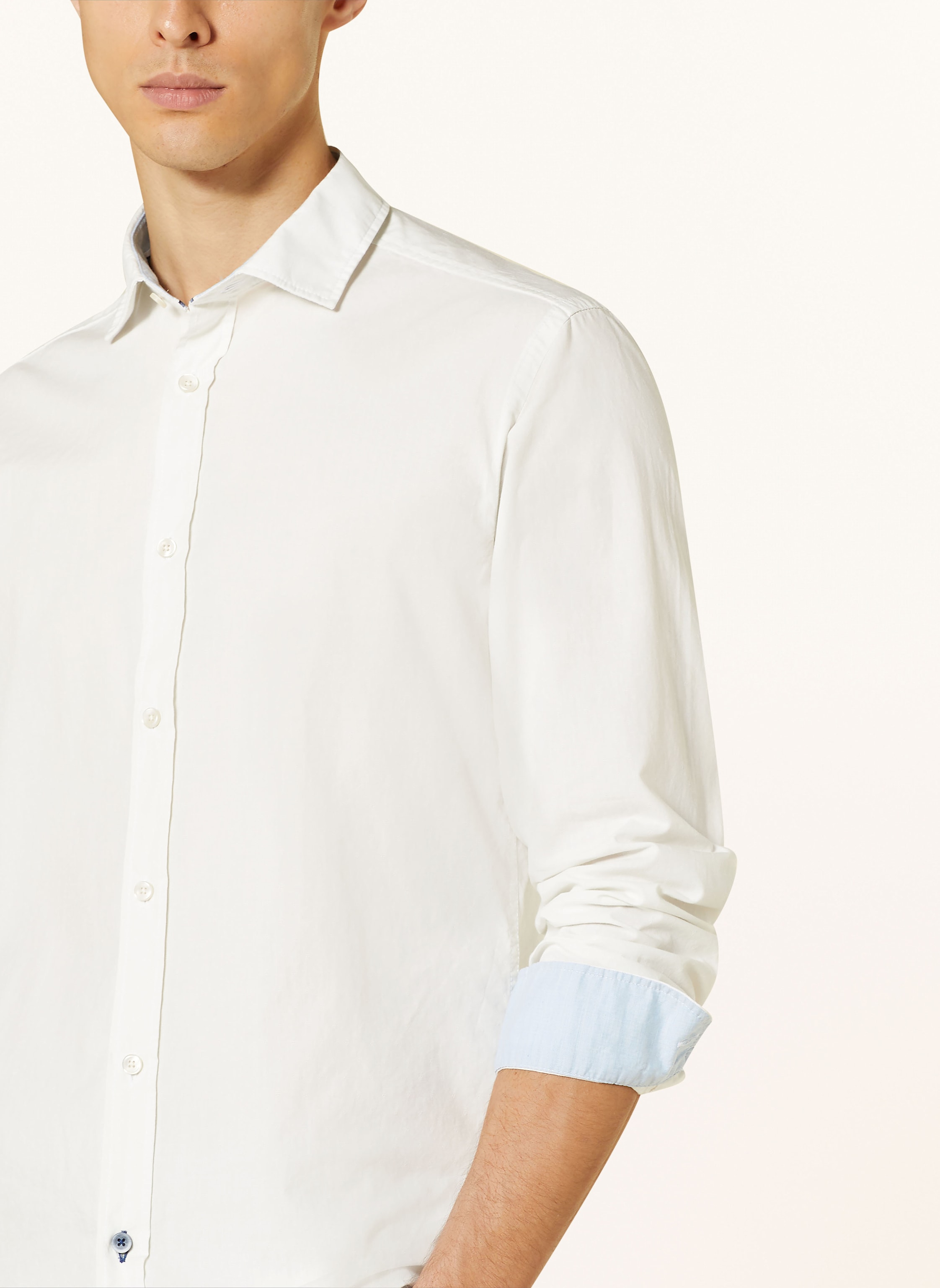 Thumbnail - Olymp Hemd Casual Regular Fit weiss