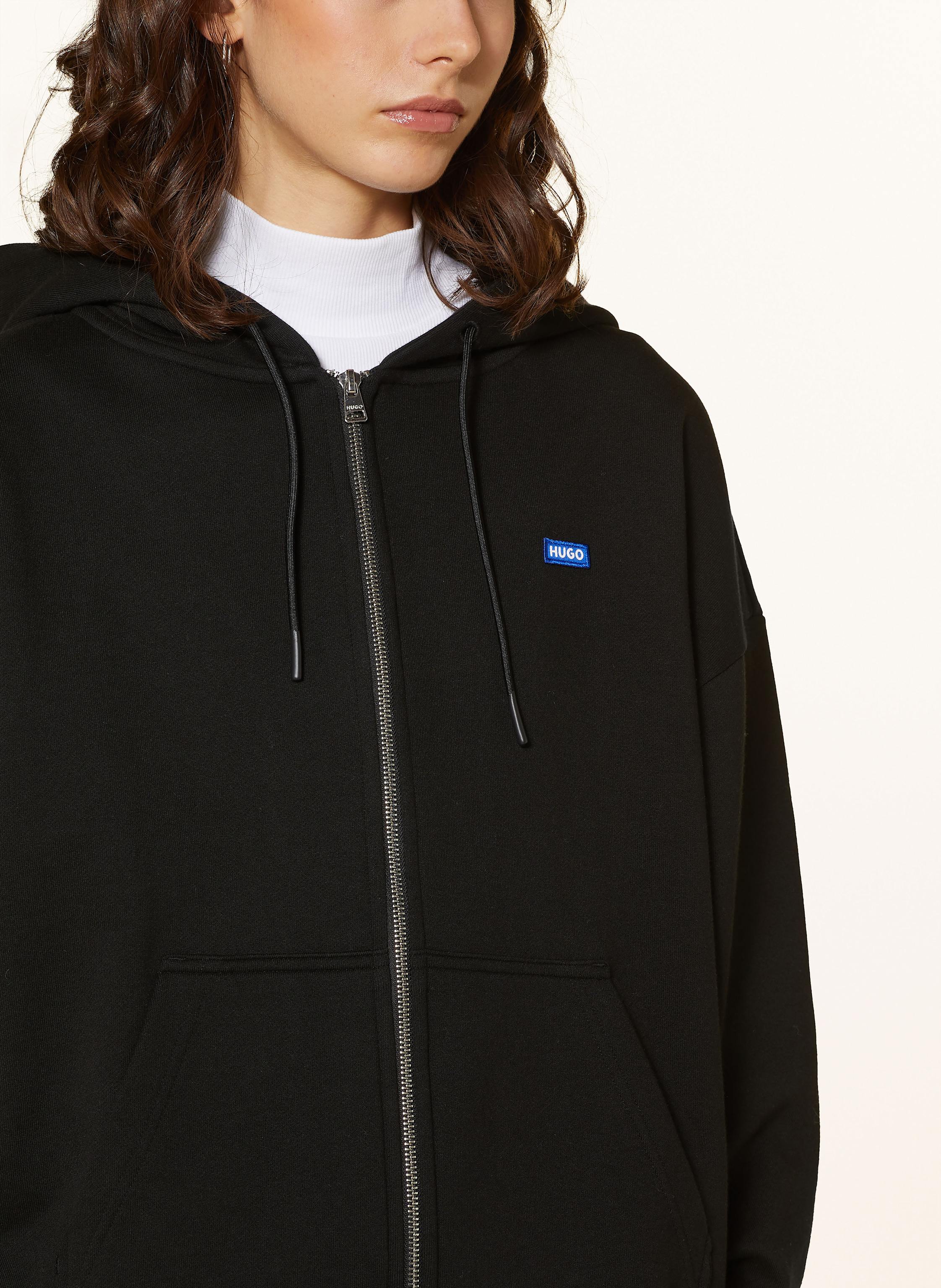 Thumbnail - Hugo Blue Sweatjacke Doa schwarz