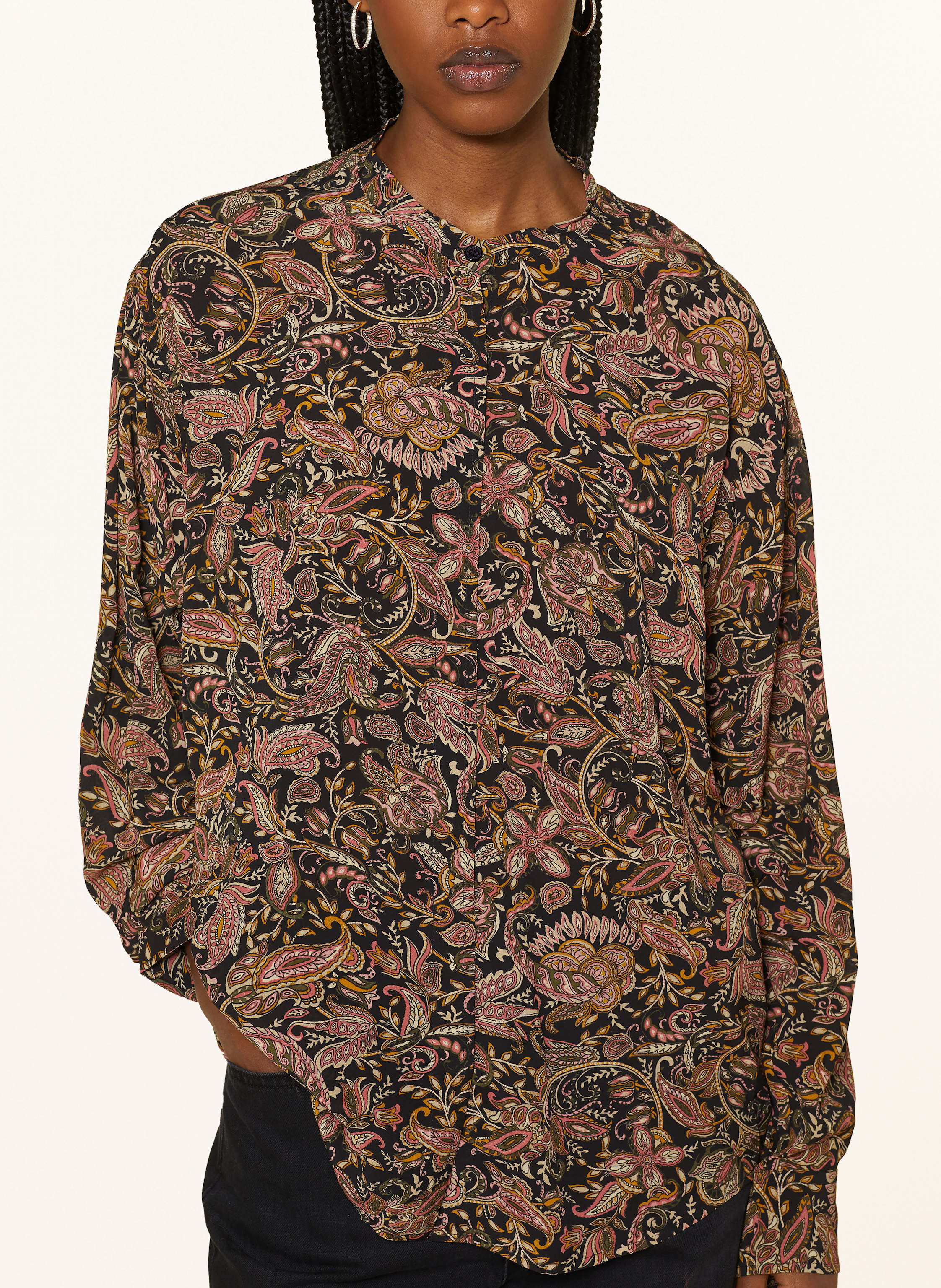 Thumbnail - Marant Étoile Bluse Catchell schwarz