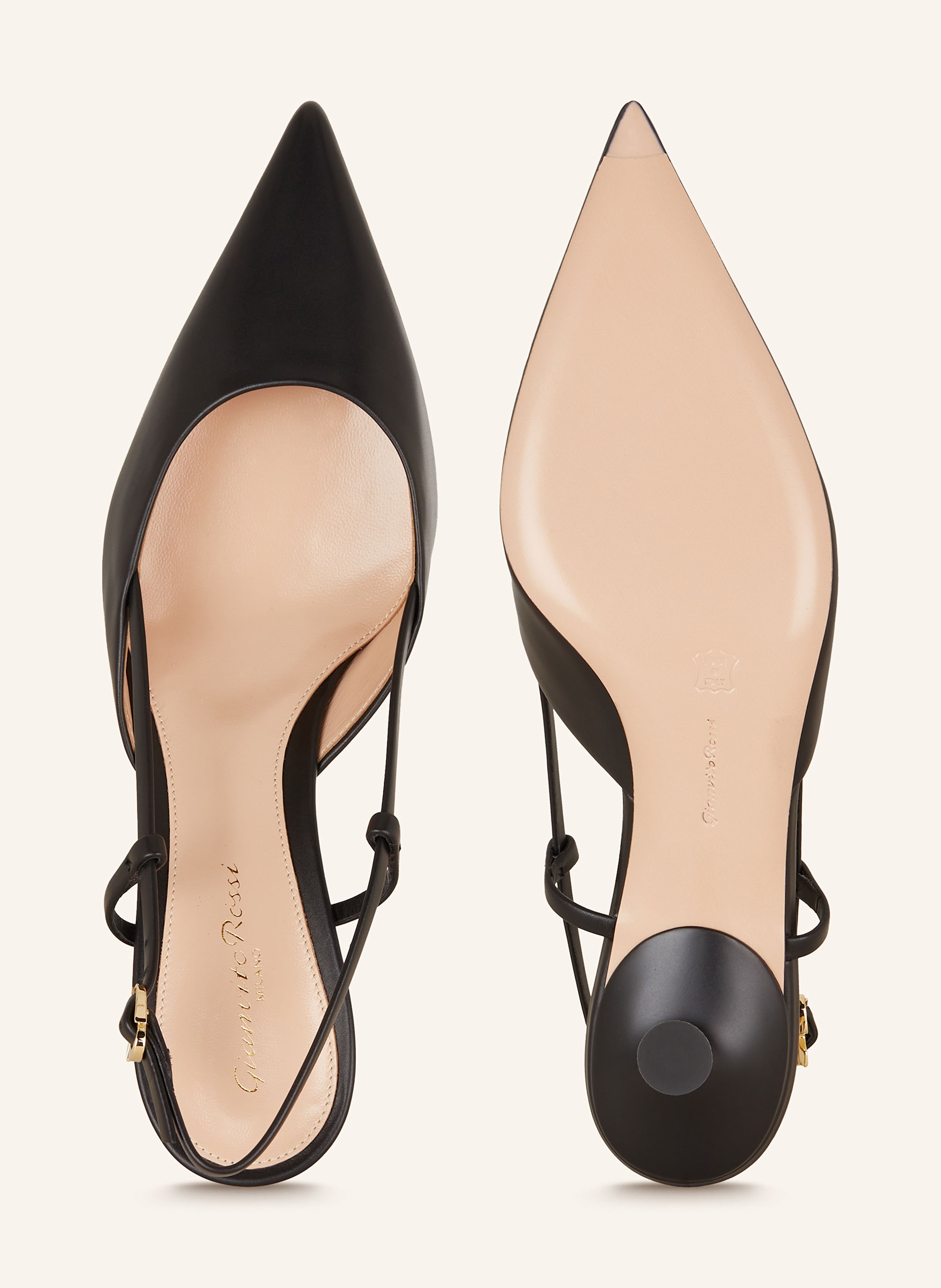 Thumbnail - Gianvito Rossi Slingpumps Ascent 55 schwarz