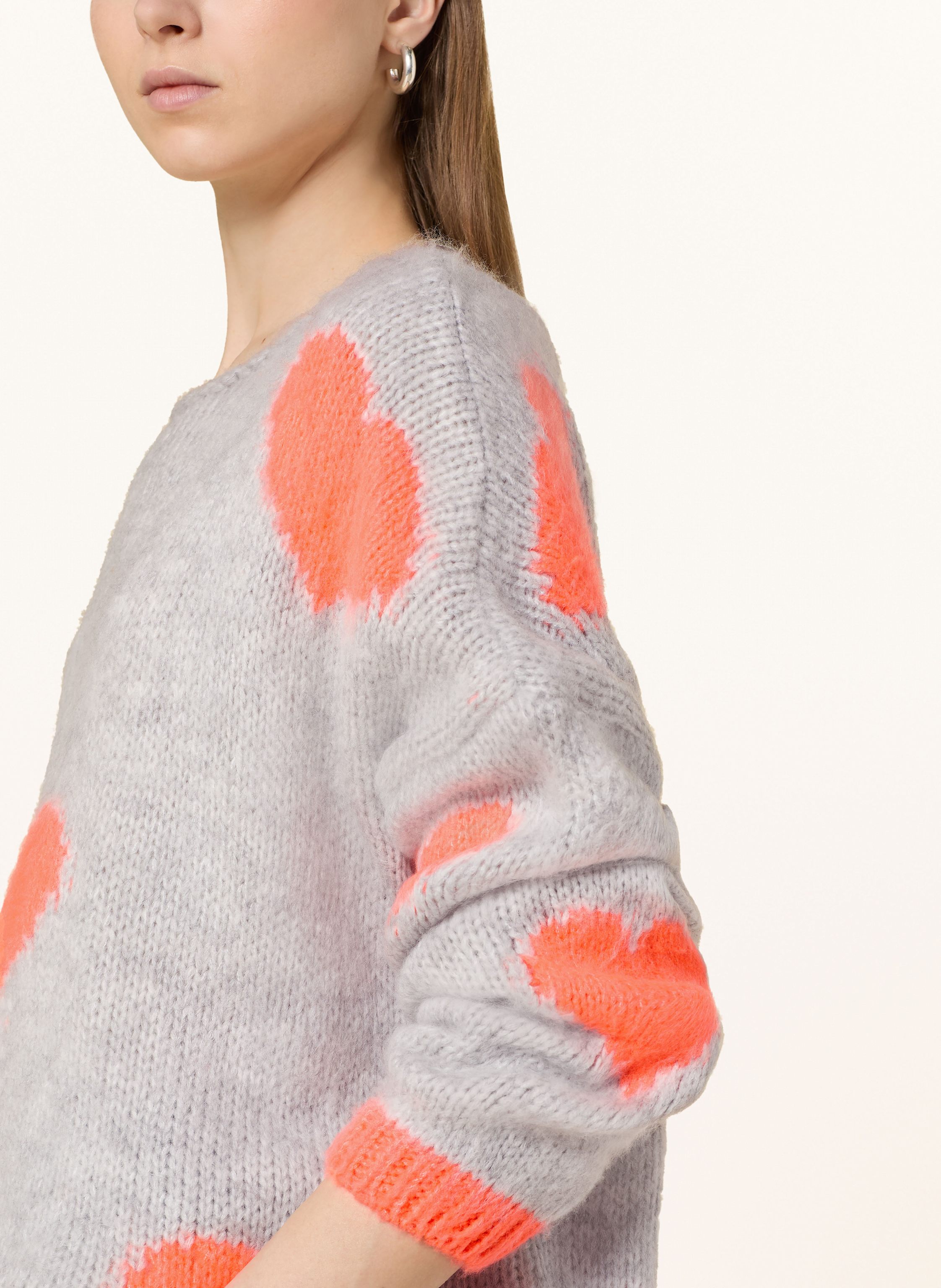 Thumbnail - Miss Goodlife Pullover grau