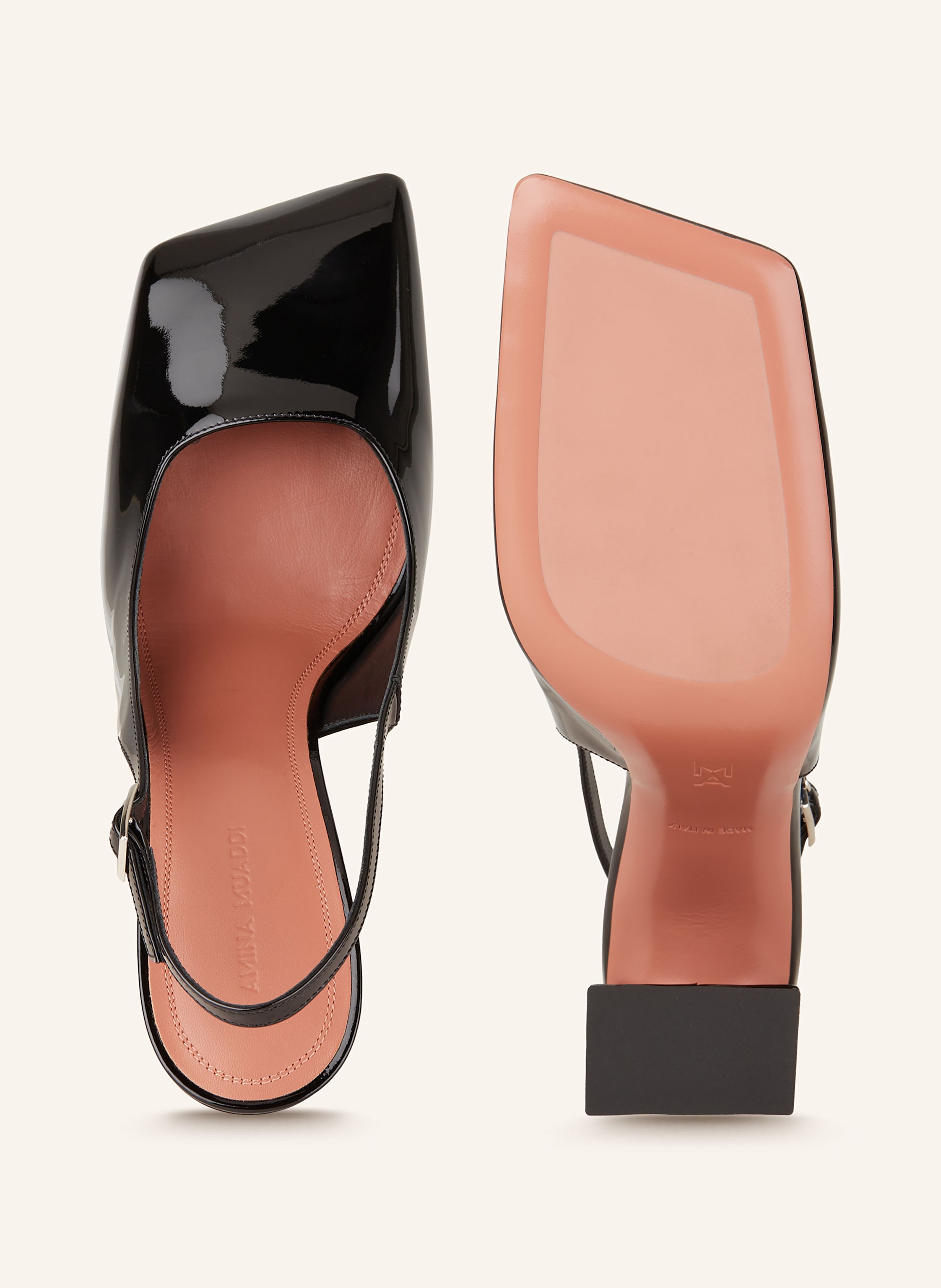 Thumbnail - Amina Muaddi Slingpumps Charlotte schwarz