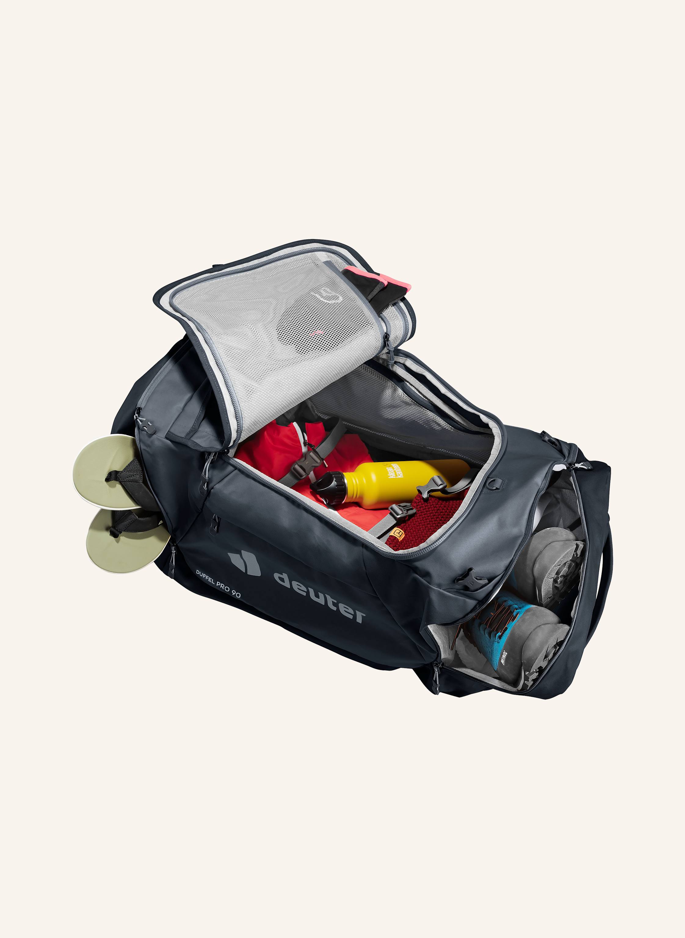 Thumbnail - Deuter Rucksack Duffel Pro 90 schwarz