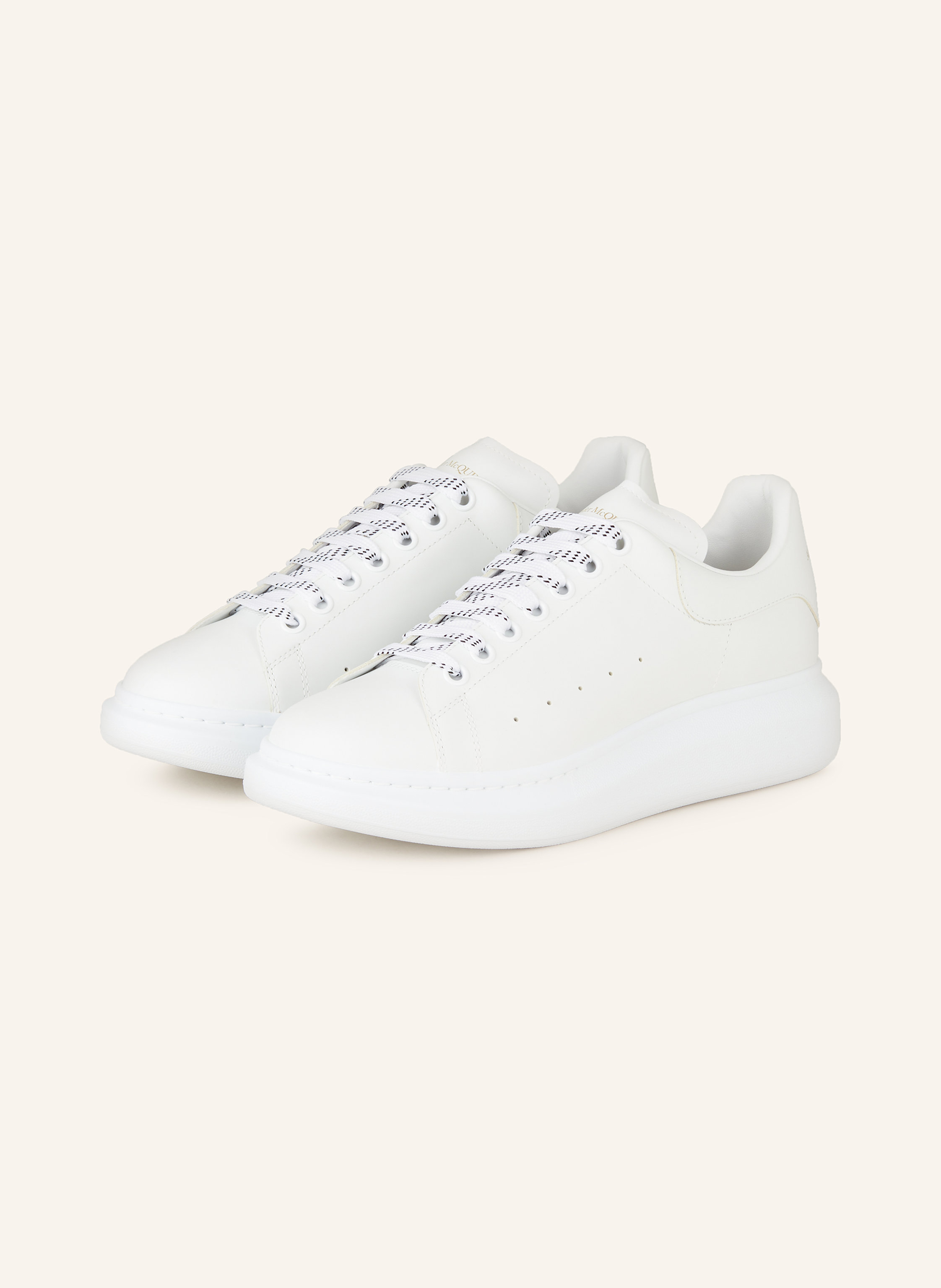 White alexander mcqueen shoes store