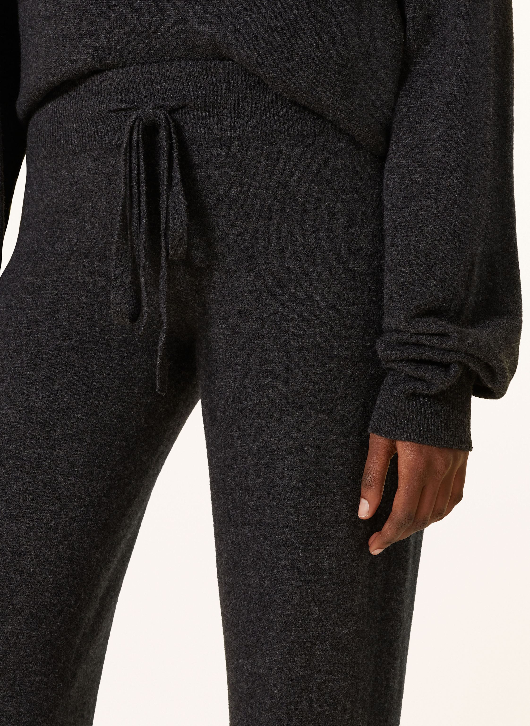 Thumbnail - Black Palms Strickhose Cashi Mit Cashmere grau