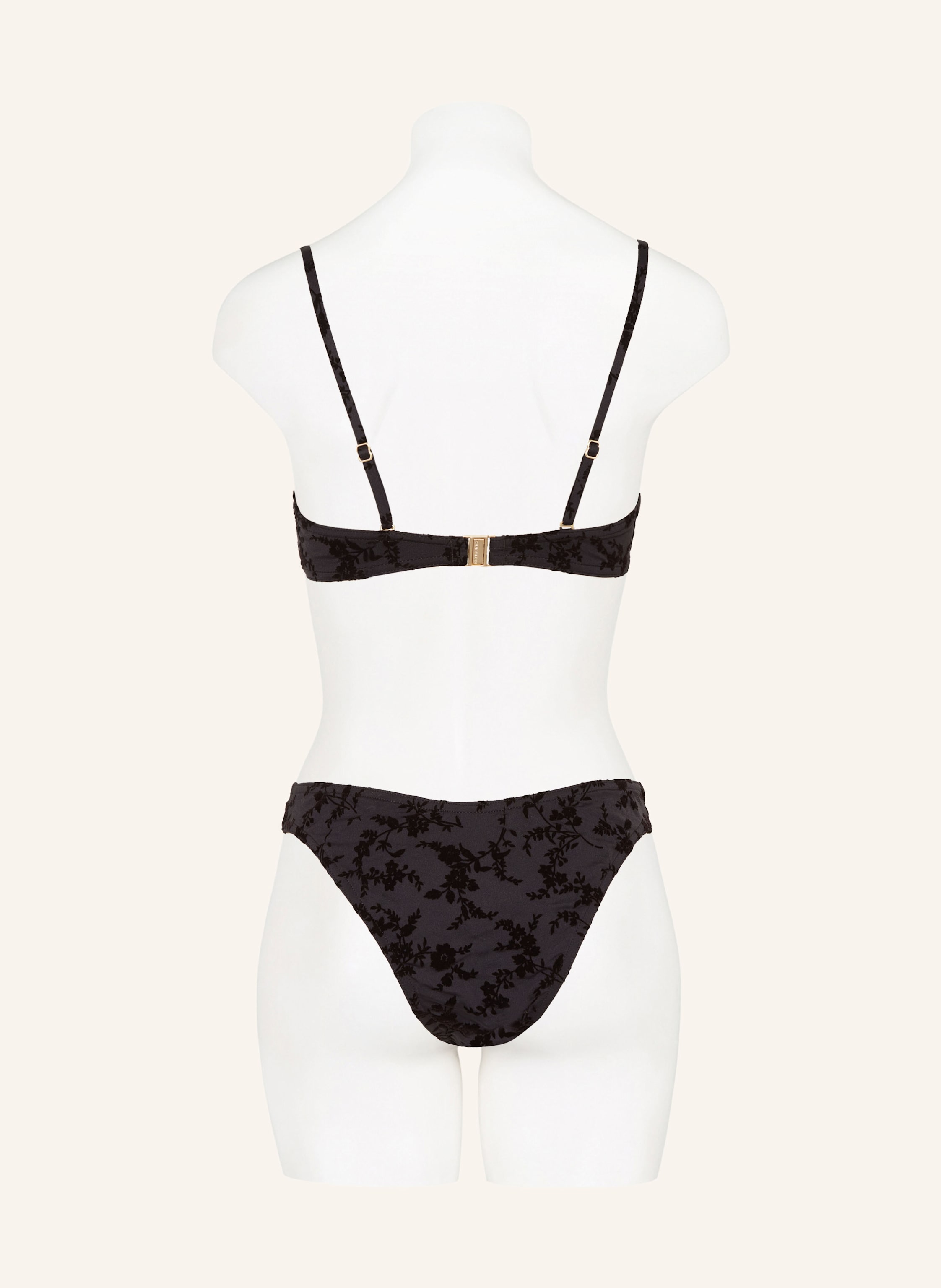 Thumbnail - Zimmermann Bandeau-Bikini-Top Wylie schwarz