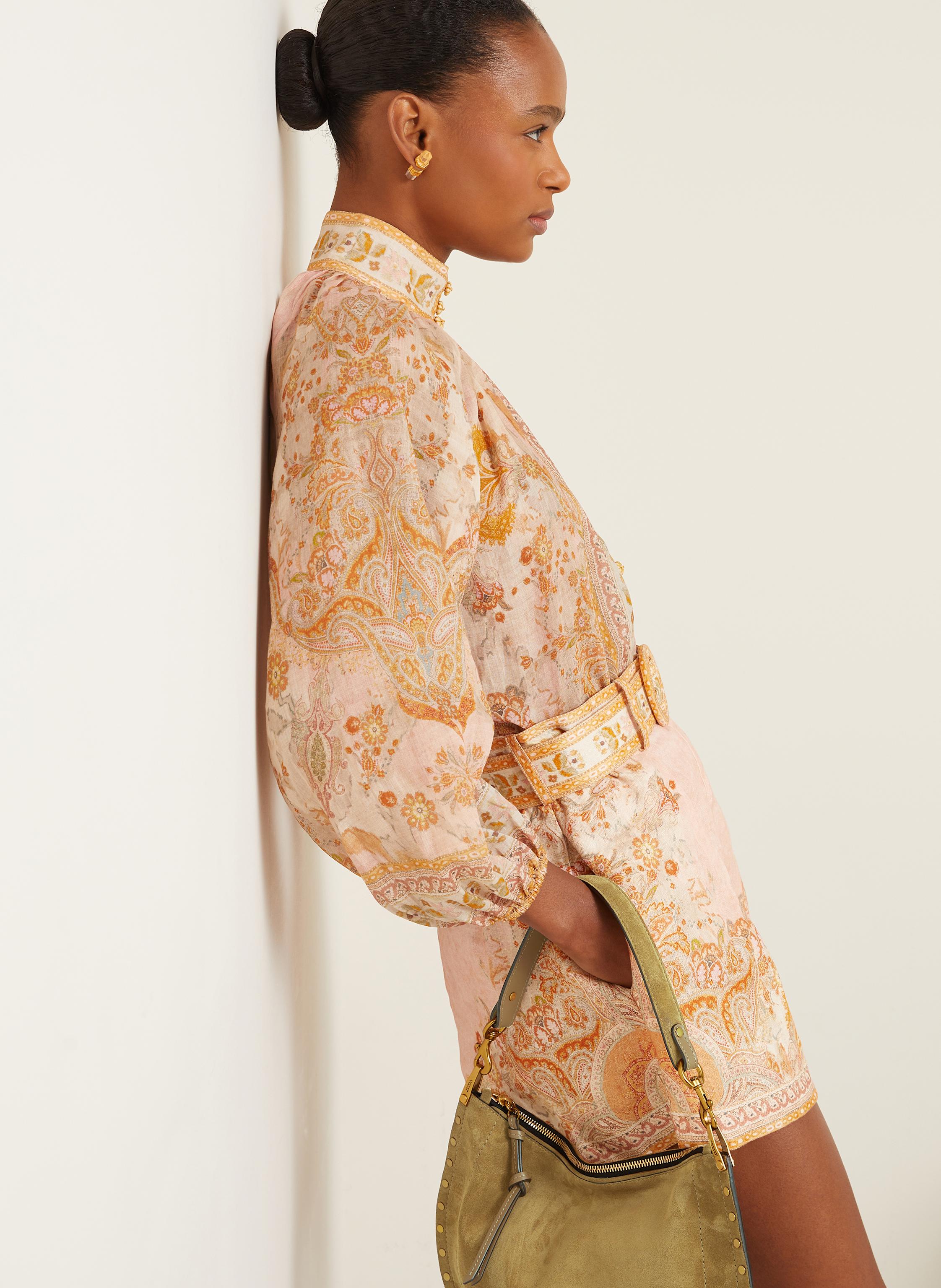 Thumbnail - Zimmermann Bluse Acacia rosa
