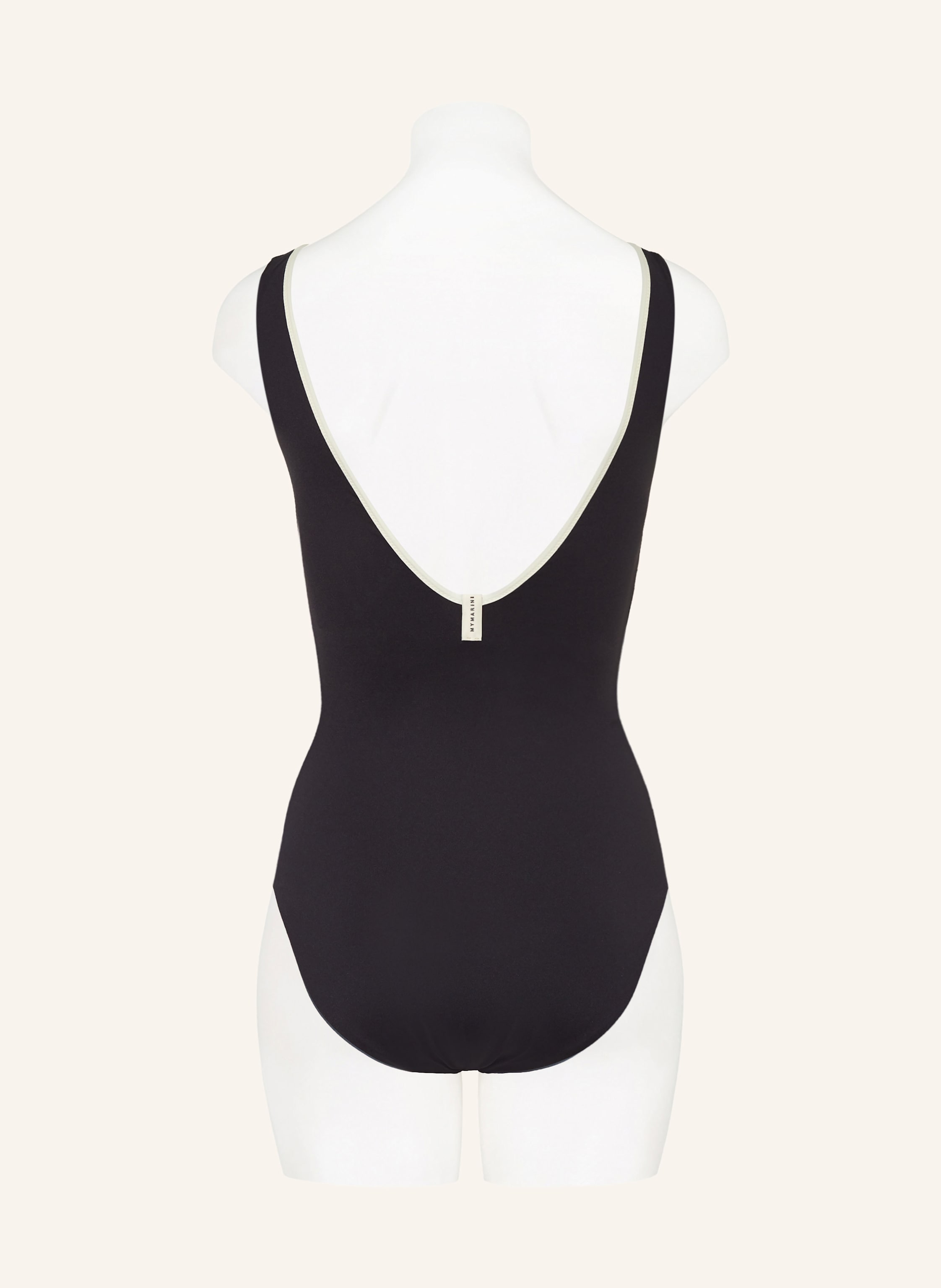 Thumbnail - Mymarini Badeanzug Purebody Zum Wenden Mit Uv-Schutz 50+ schwarz