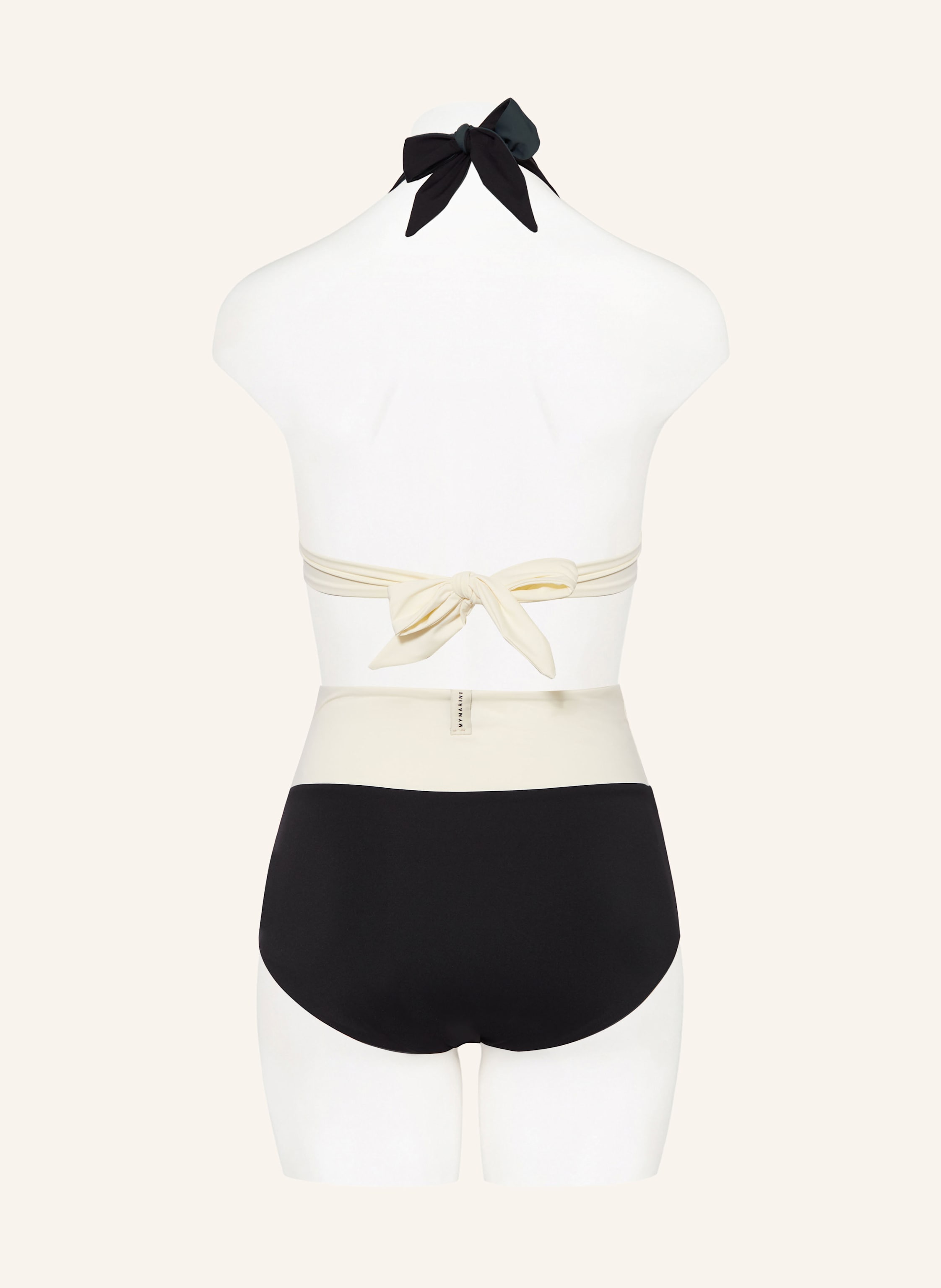 Thumbnail - Mymarini Neckholder-Bikini-Top Neckholder Top Zum Wenden Mit Uv-Schutz 50+ schwarz