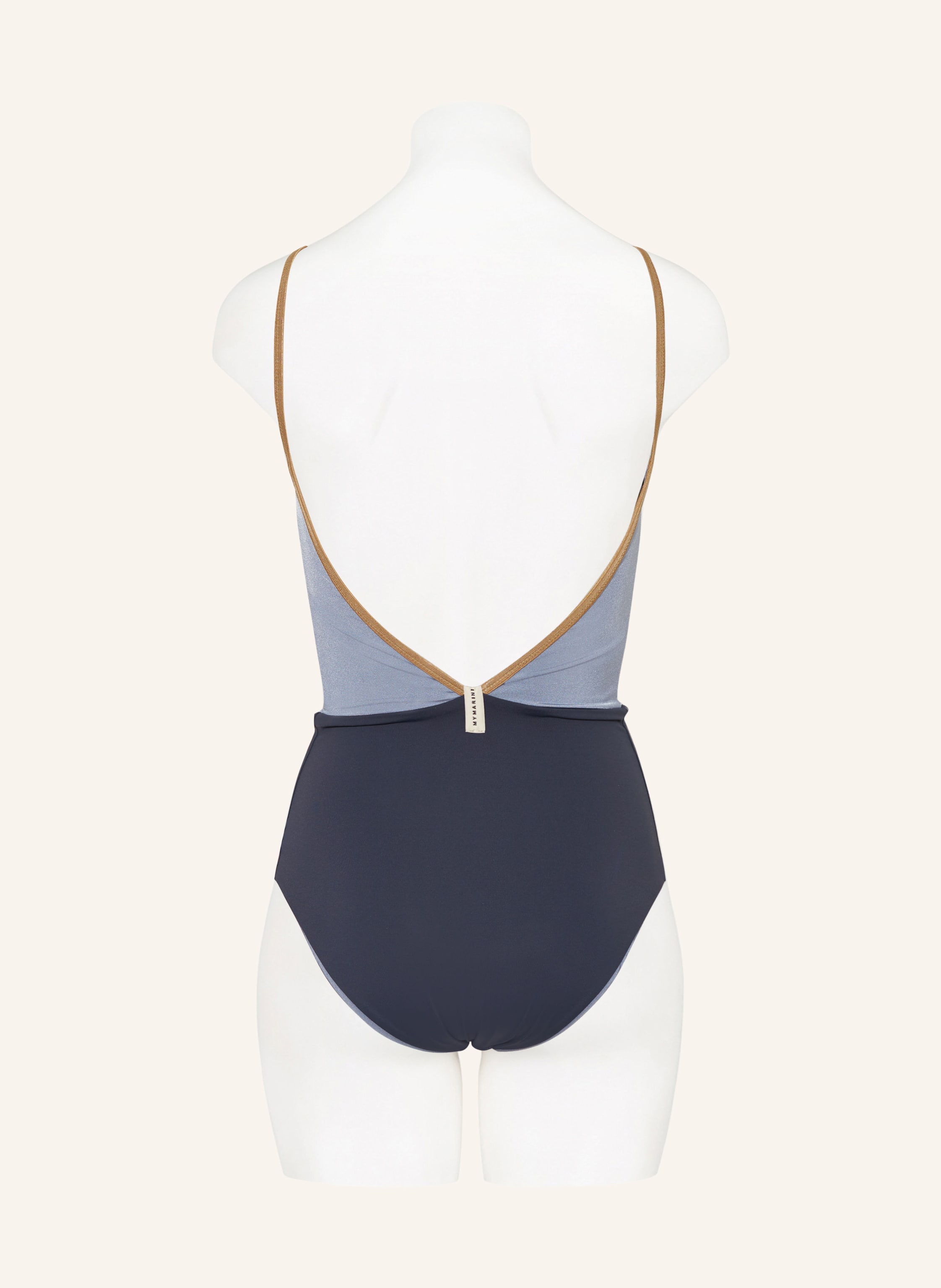 Thumbnail - Mymarini Badeanzug Shine Zum Wenden Mit Uv-Schutz 50+ grau