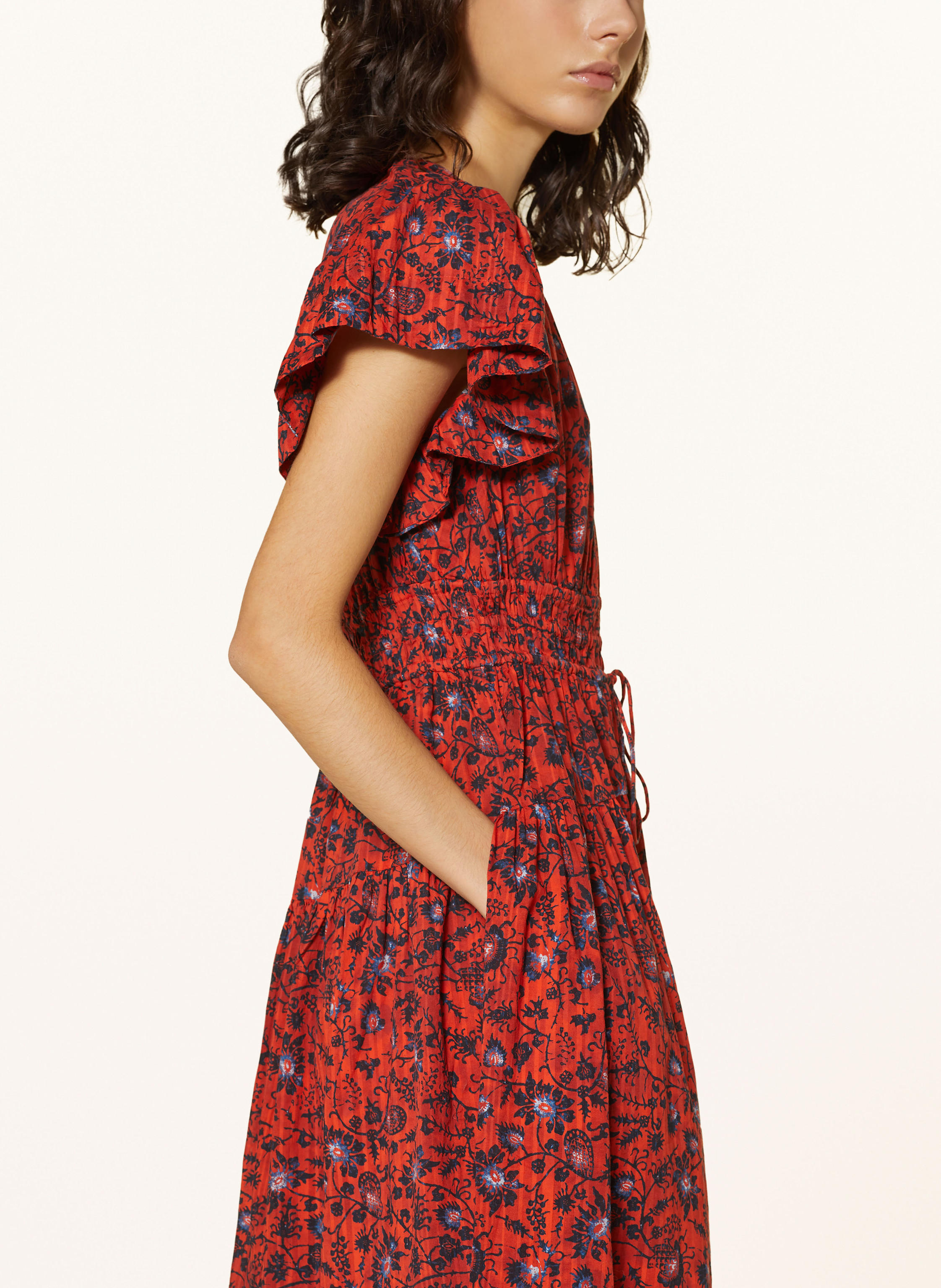 Thumbnail - Ulla Johnson Kleid Lyria rot