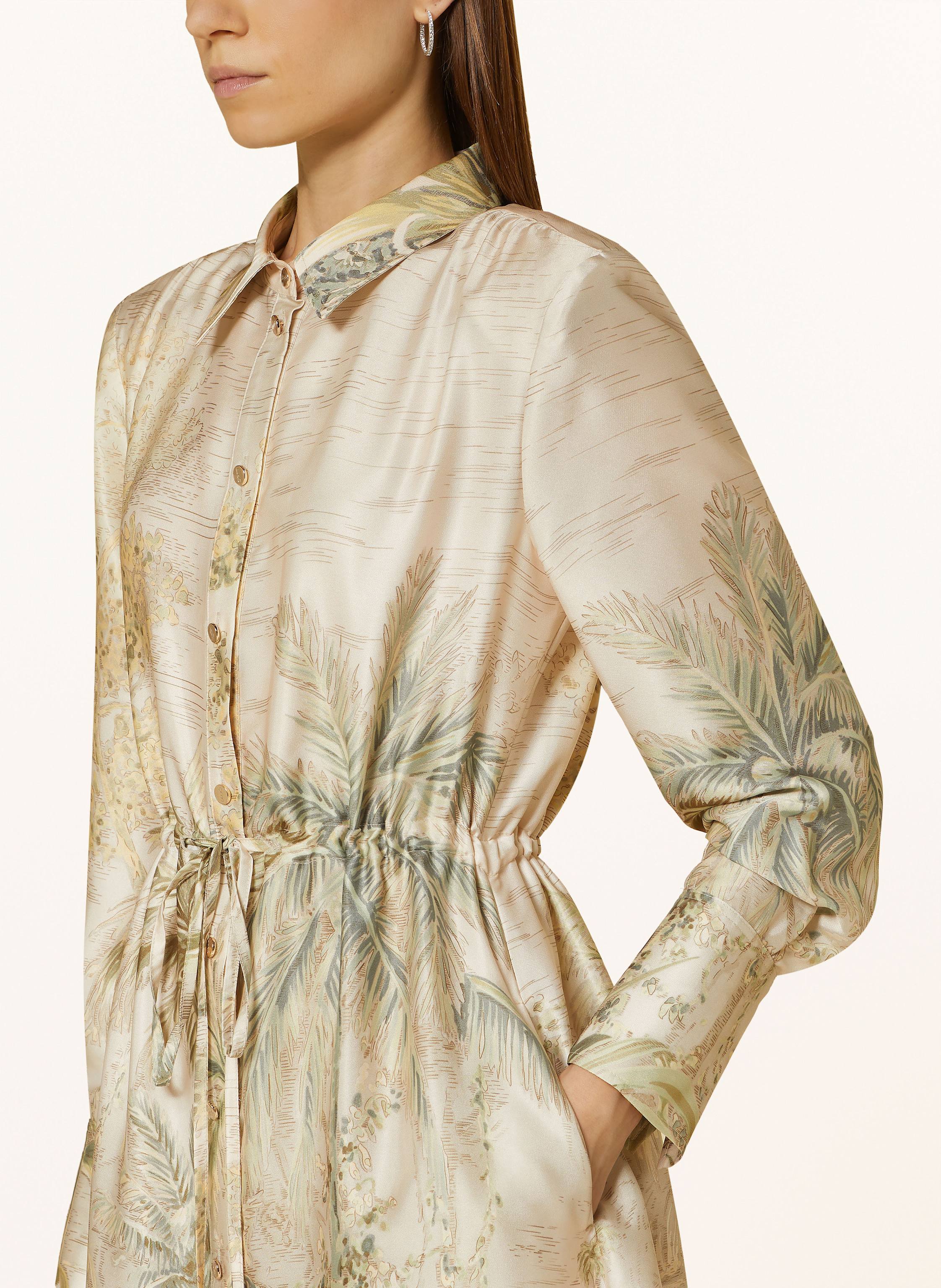 Thumbnail - Liu Jo Hemdblusenkleid Aus Satin gruen